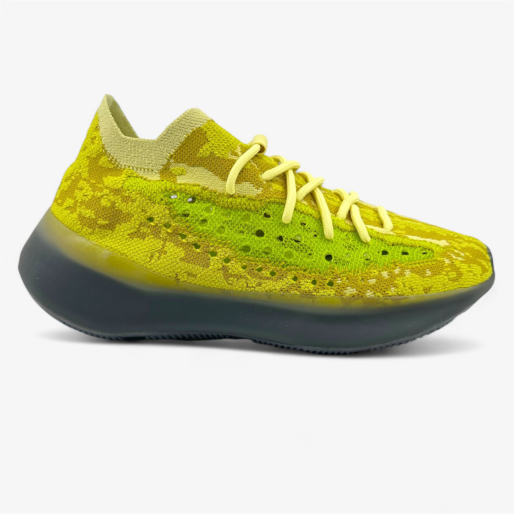 アディダス イージー ブースト 380 ハイレット グローグリーン Yeezy Boost 380 Hylte Glow Green Mens Athletic Sneaker | eBay