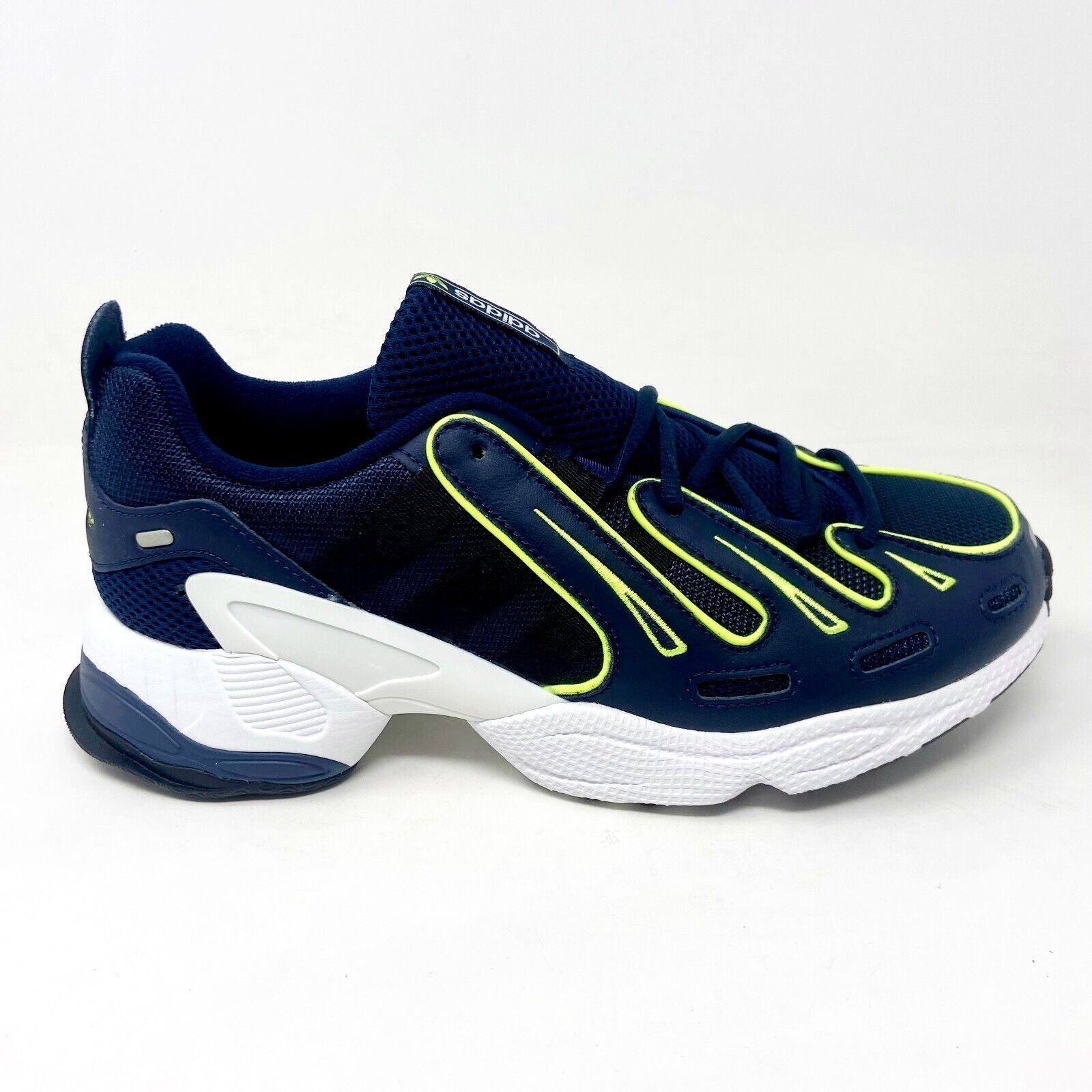 Adidas Originals EQT Gazelle Collegiate Navy Solar Yellow Mens Sneakers  EE4771