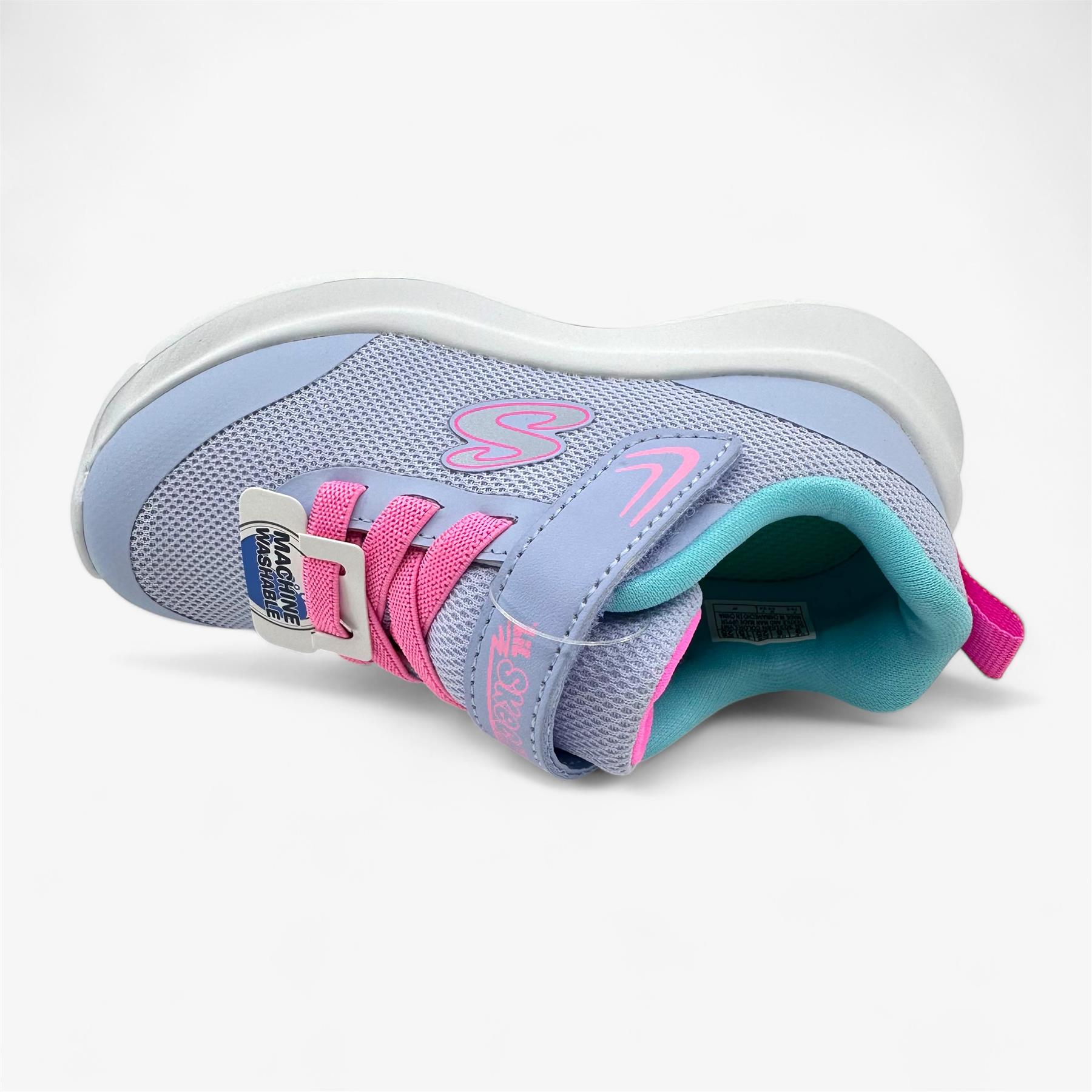 Skechers Skech Fast Playful Wishin Lavender Multicolor Toddler