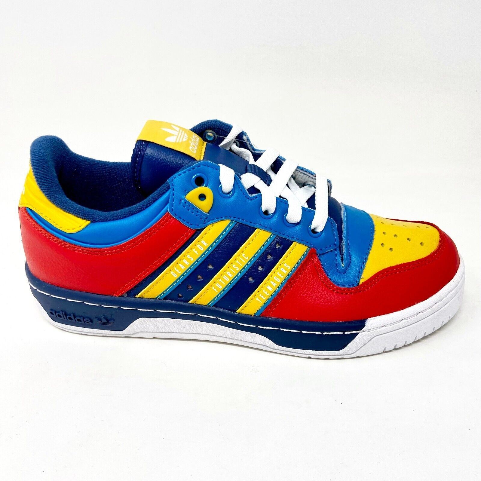 Adidas Rivalry Low x Human Made Night Marine Mens Casual Sneakers