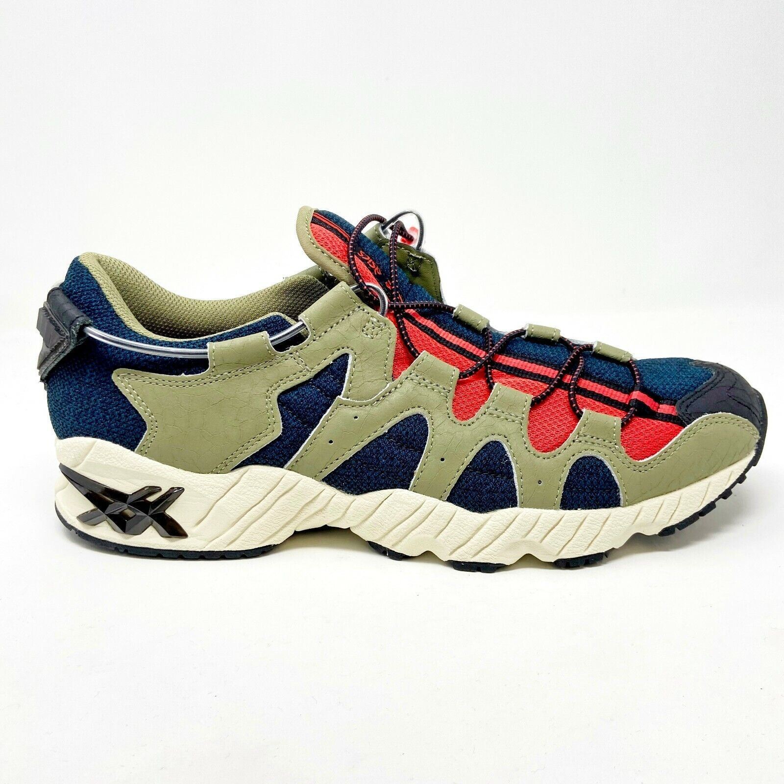 Asics Tiger Gel-Mai Dark Ocean Aloe Green Mens Running Shoes