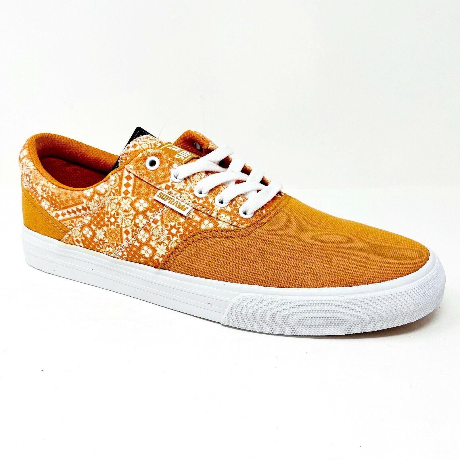 Supra Cobalt Desert Print Orange White Mens Skateboard Shoe
