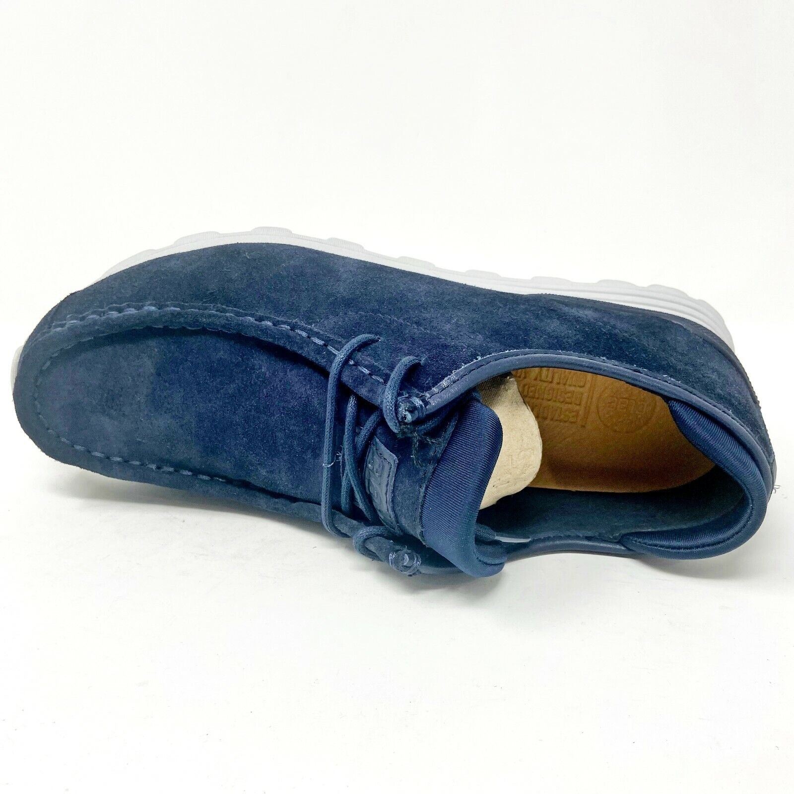 Clae Hopper Suede Mens Moc Toe Casual Sneakers Size 11 Clae Hopper Navy Suede Mens Low Top Casual Sneakers | eBay main image 2