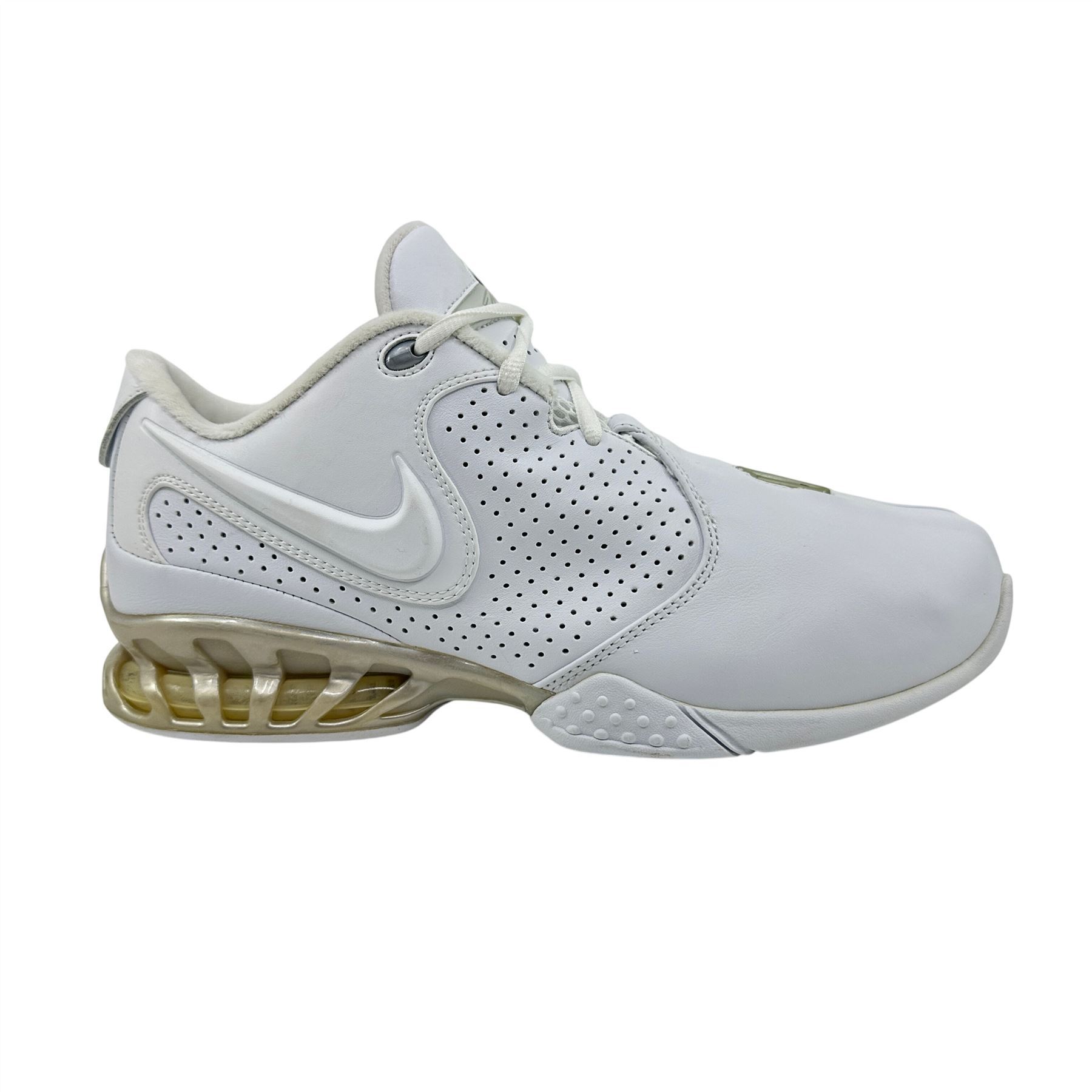 Nike Zoom Vick II Low White Black Mens Athletic Sneaker | eBay display picture 3
