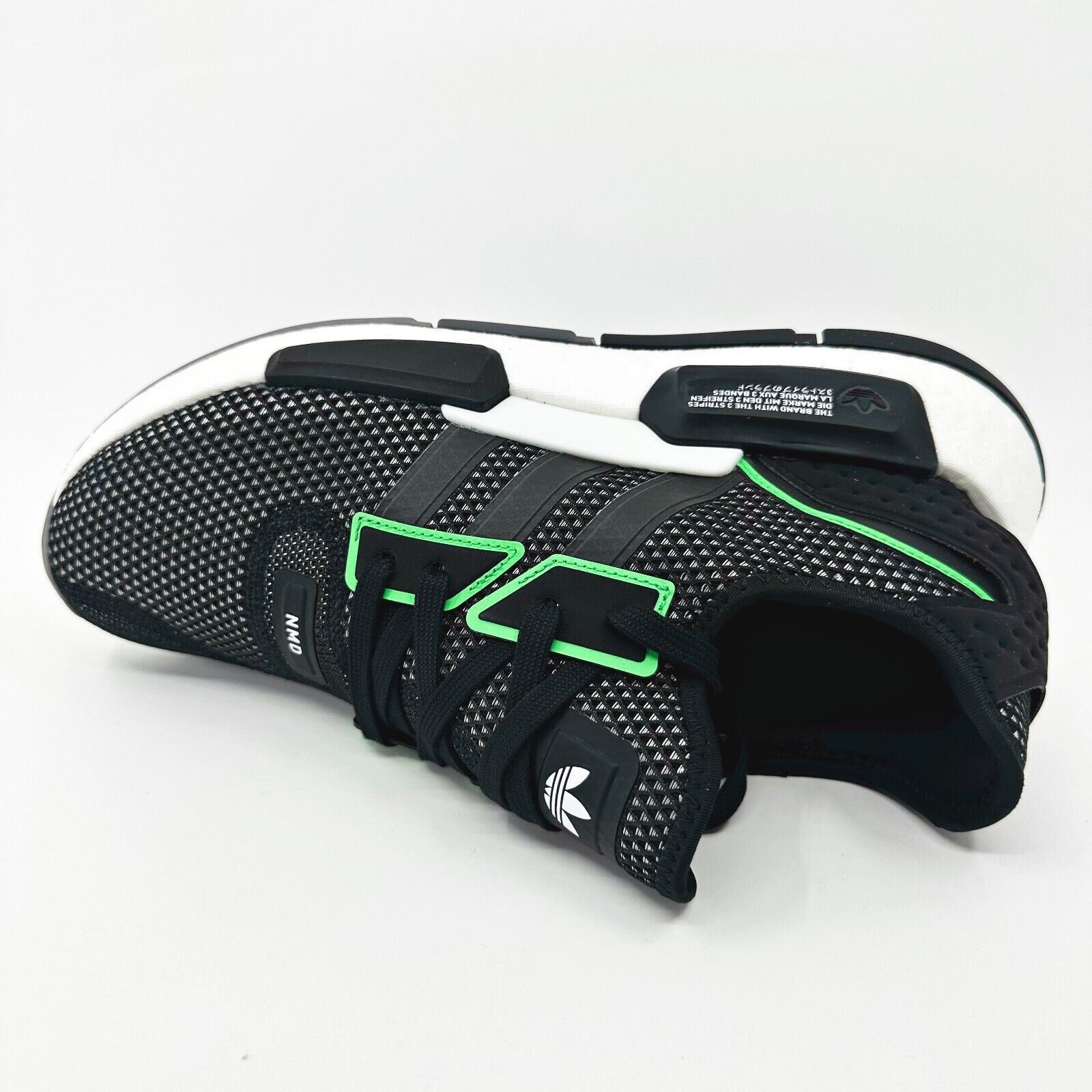 Adidas Originals NMD G1 Black White Green Mens Running Shoes  display picture 1