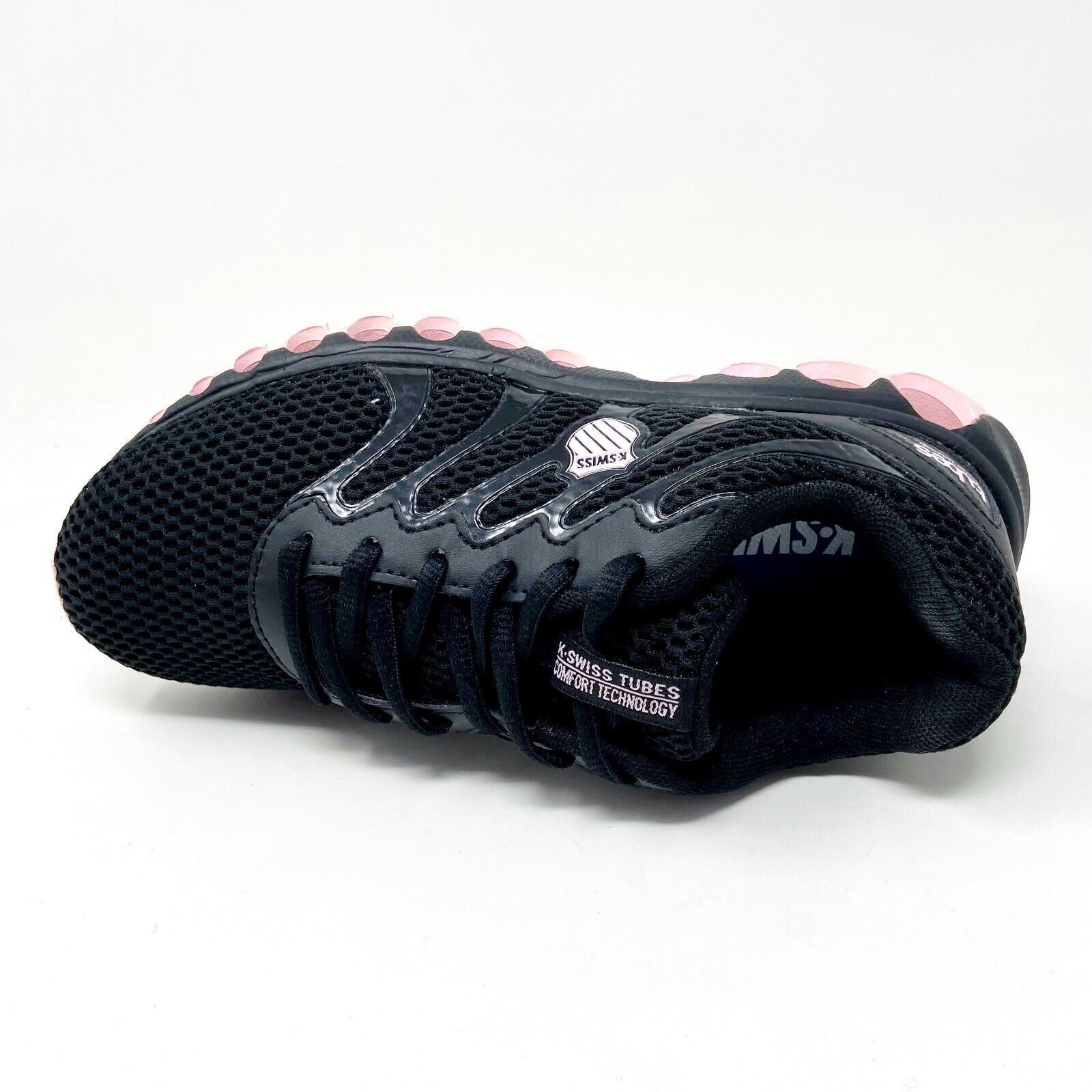 K-Swiss Tubes Comfort 200 Black Cherry Blossom Womens Wide