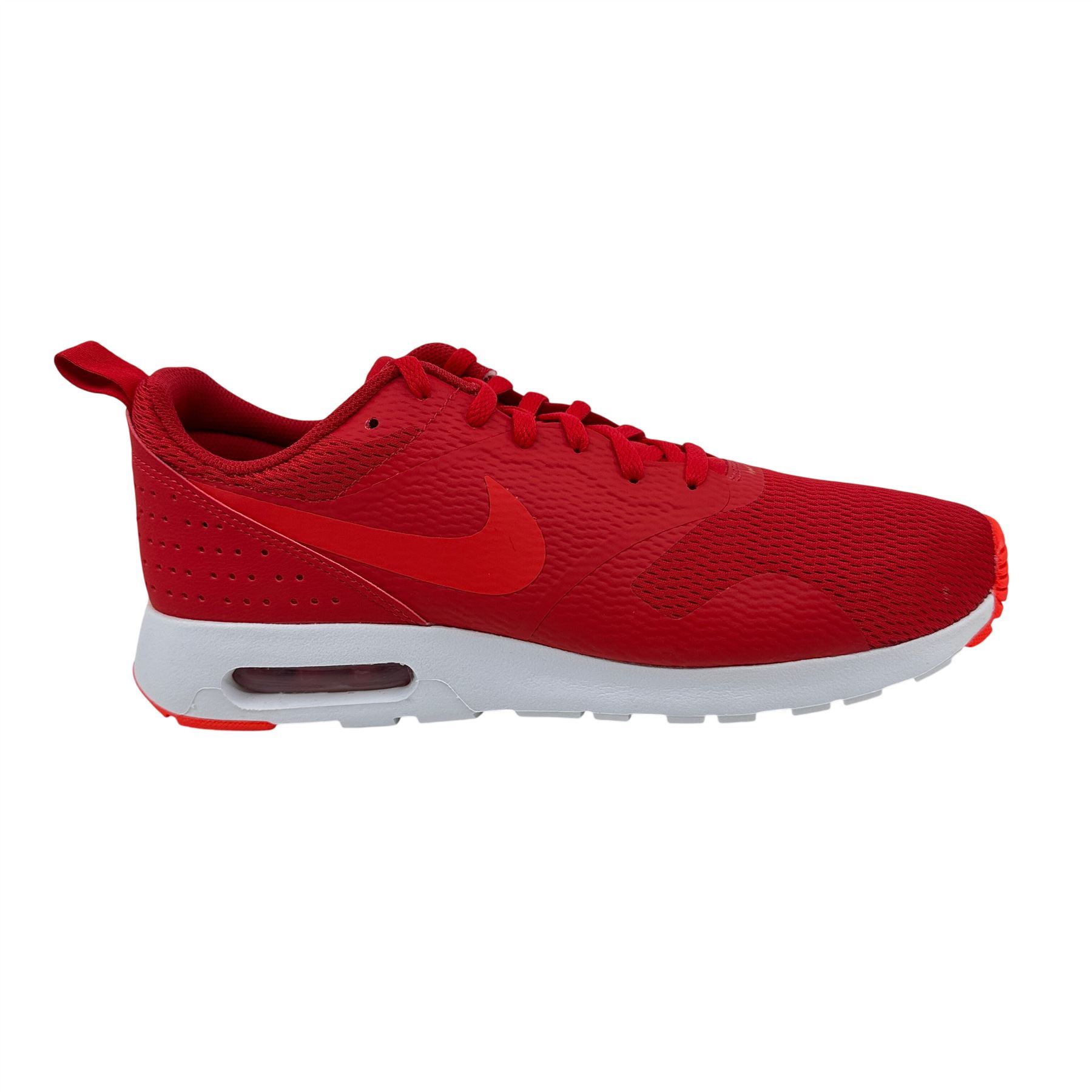 Nike Air Max Tavas University Red Crimson White Mens Athletic Sneaker Nike Air Max Tavas University Red Crimson White Mens  main image 3