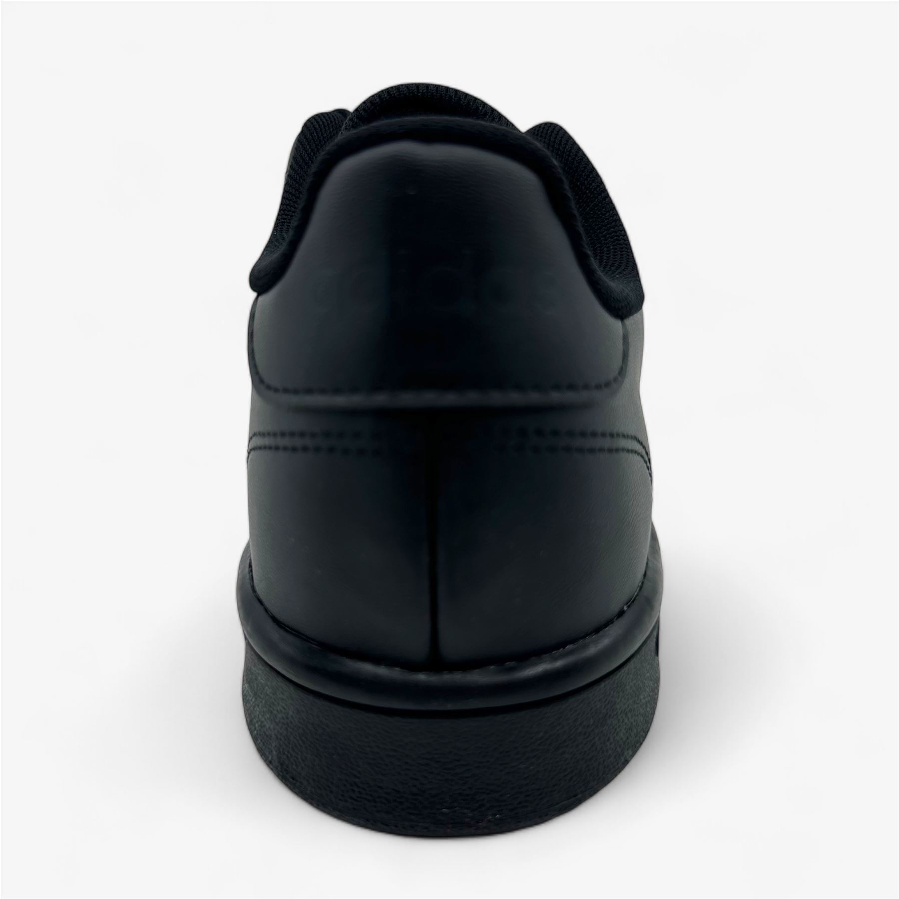 Adidas Advantage Base Triple Black Mens Athletic Sneaker | eBay