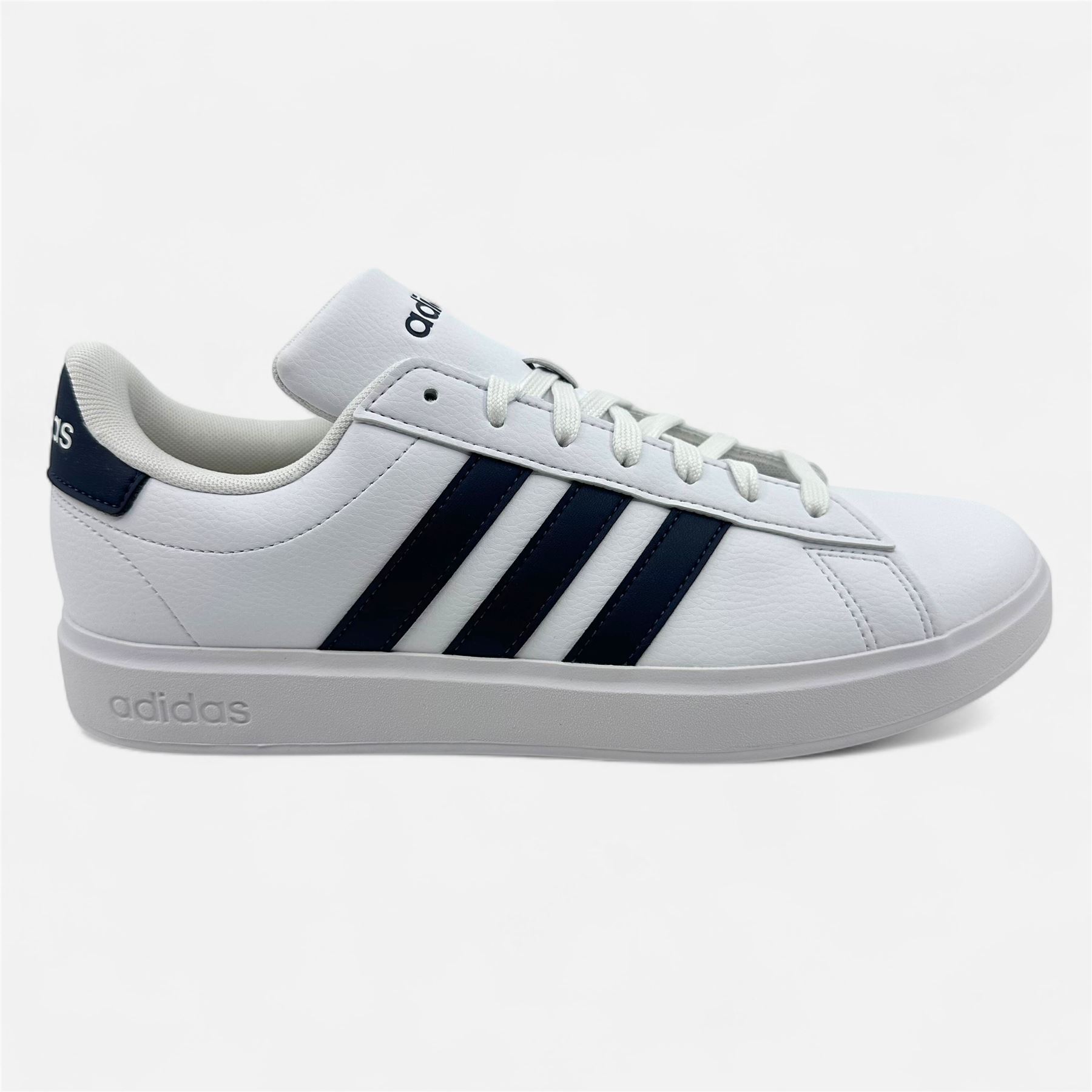 Adidas Grand Court 2.0 White Legend Ink Mens Athletic Sneaker | eBay