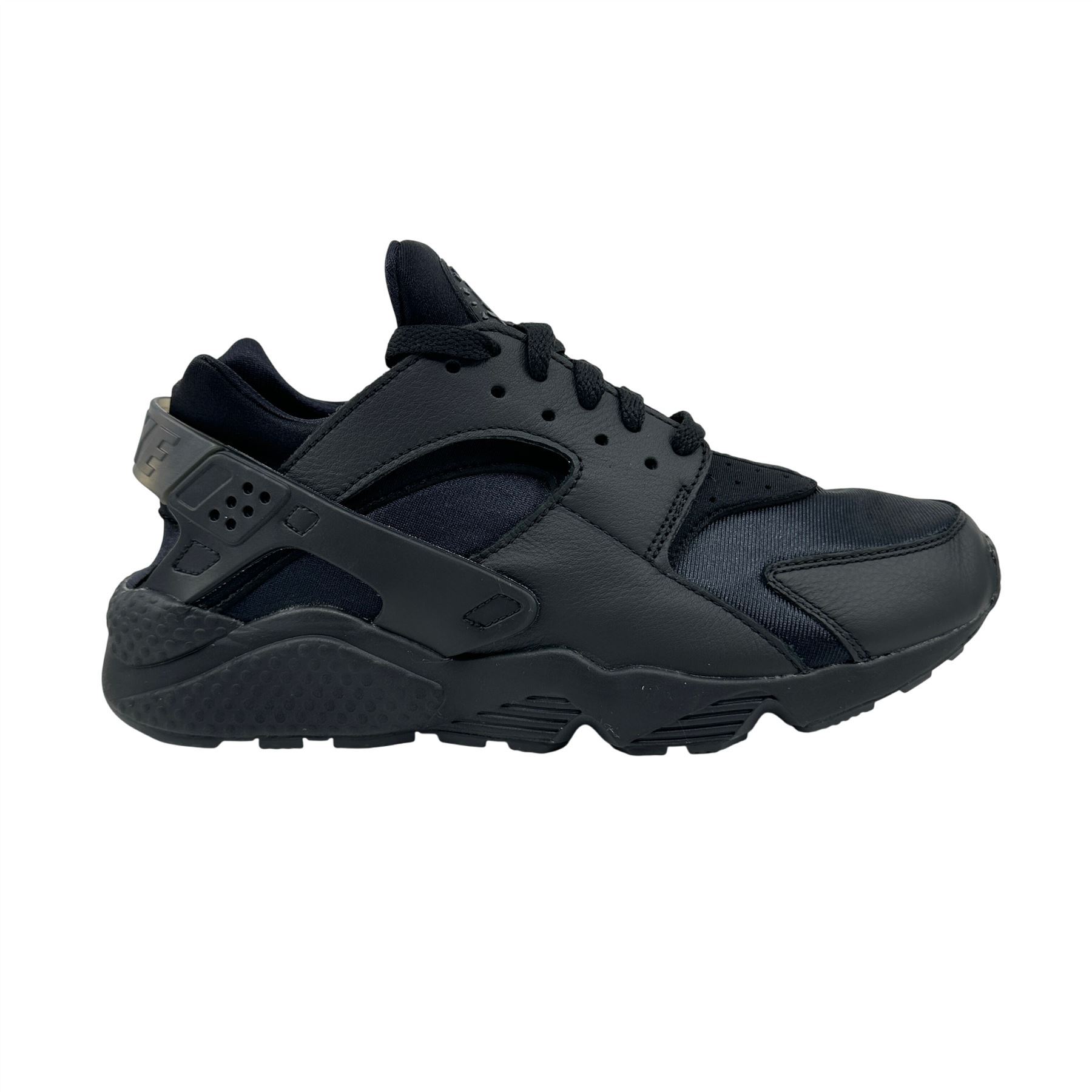Nike Men\'s Air Huarache Drift \'Anthracite\' Black and Gray Athletic Shoes size 13 Mens NIKE AIR HUARACHE RUNNER Black/Medium Ash/Anthracite  main image 3