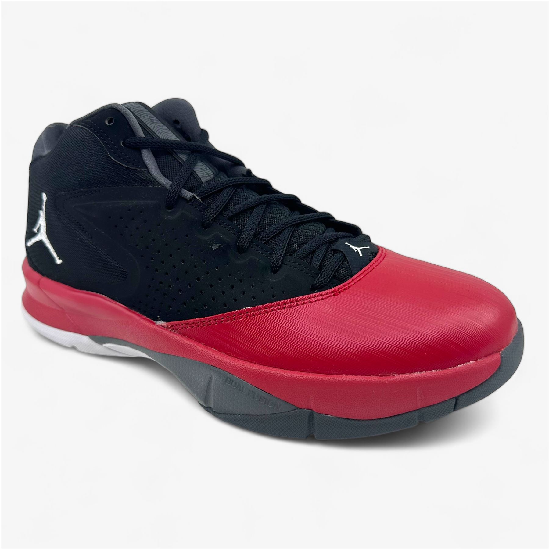Jordan Court Vision 99 Black White Gym Red Grey Mens Athletic