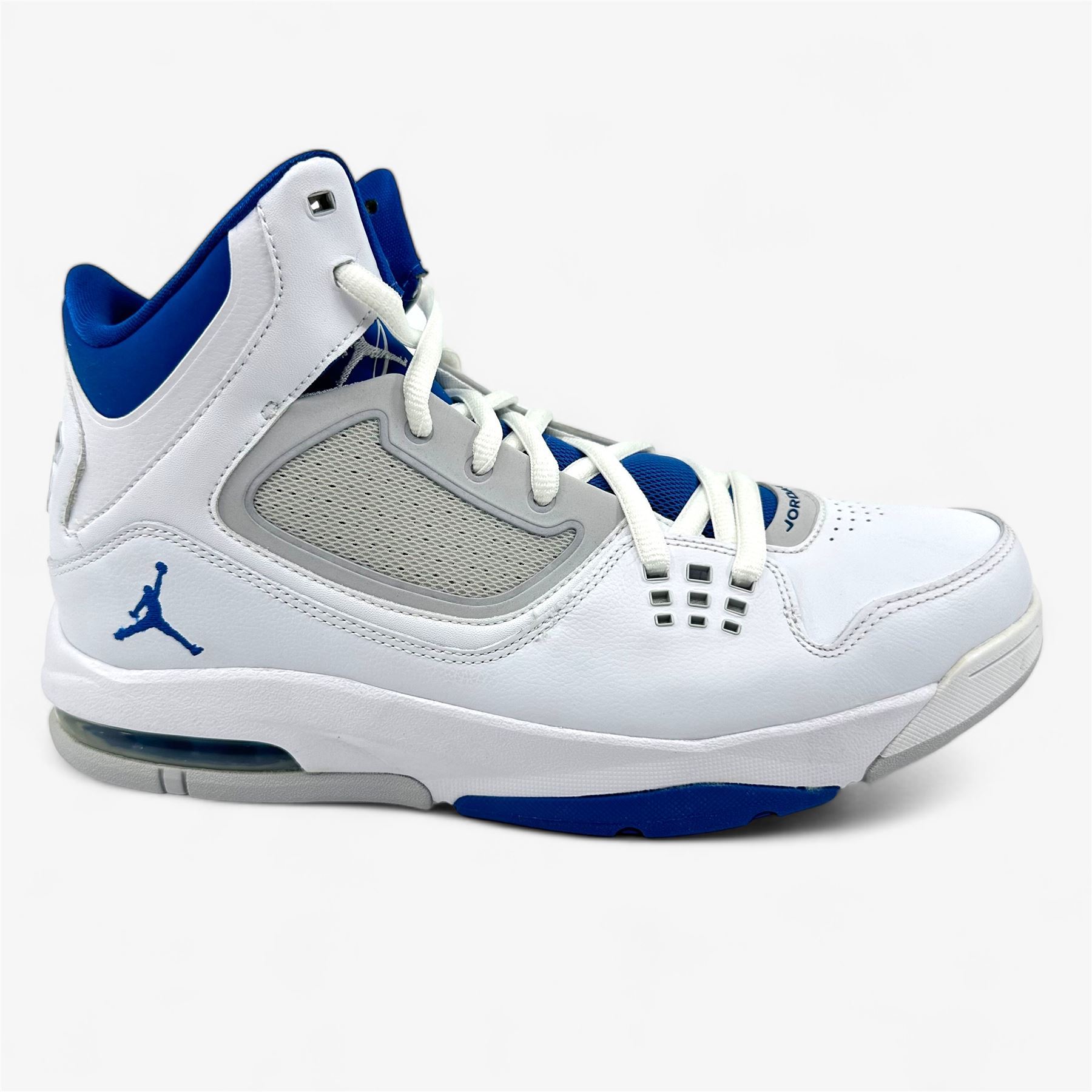 Jordan Flight 23 RST White Military Blue Natural Grey Mens  display picture 2