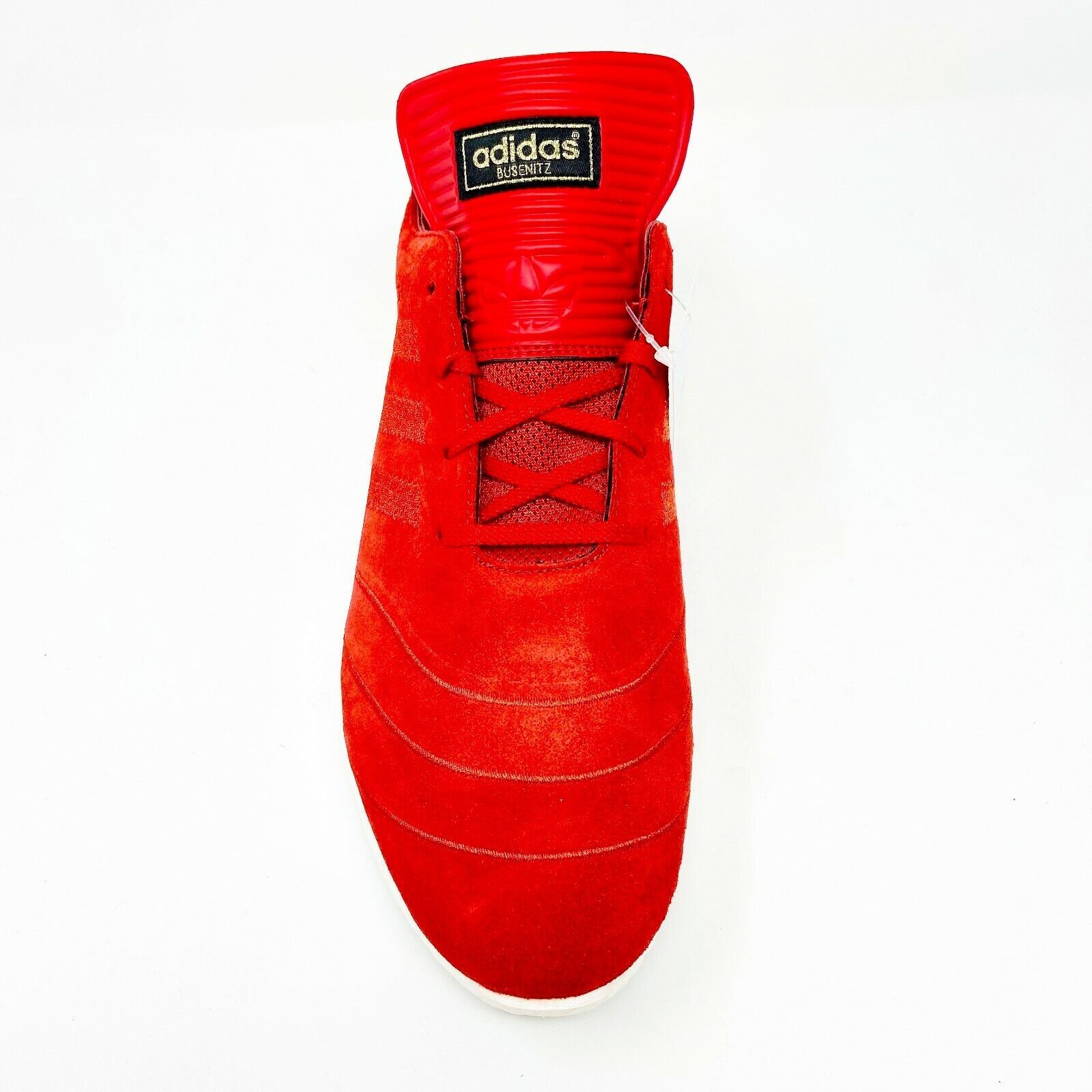 Adidas Busenitz Pure Boost Scarlet Red White Mens Running Sneakers