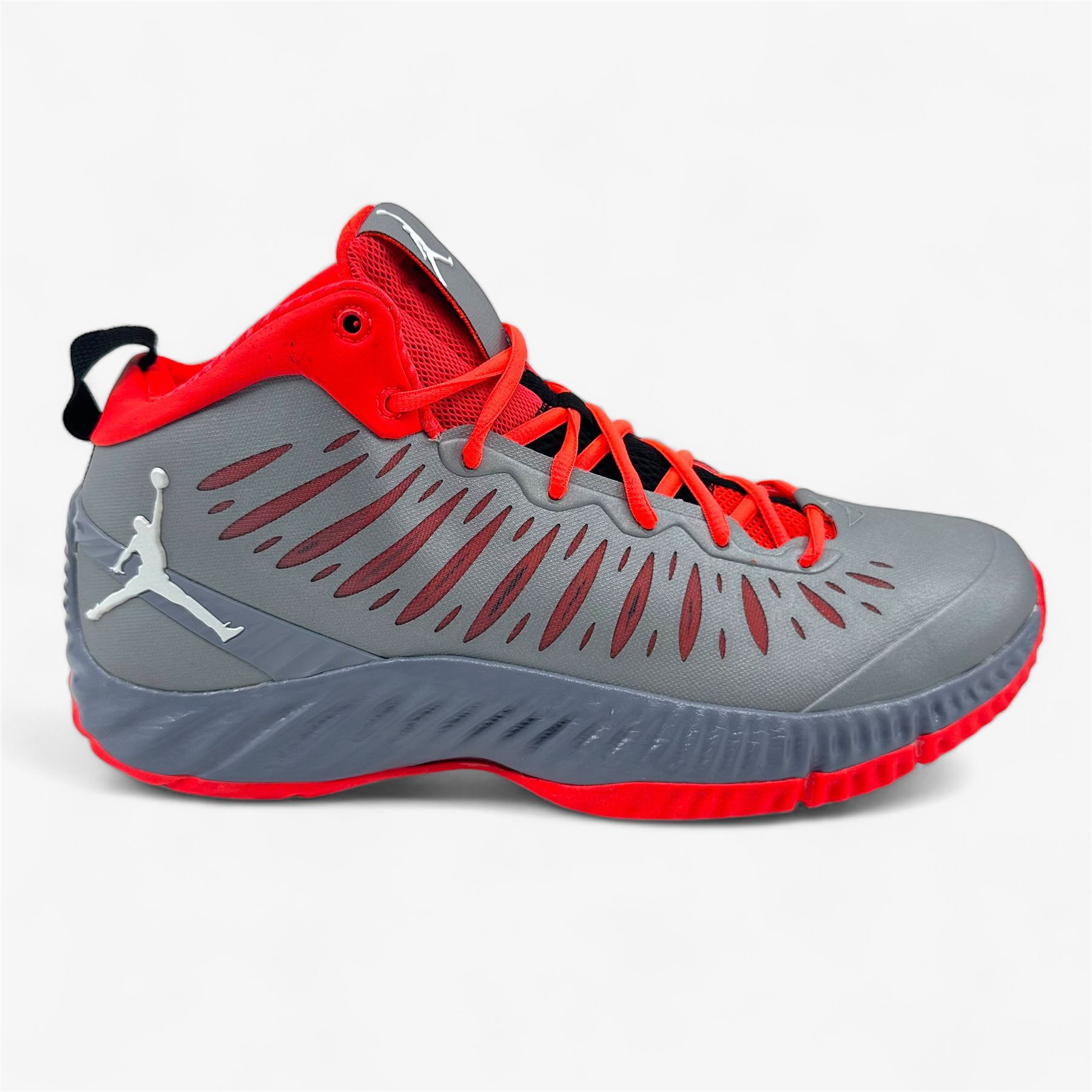 Jordan Super.Fly Stealth White Bright Crimson Mens Athletic  display picture 3