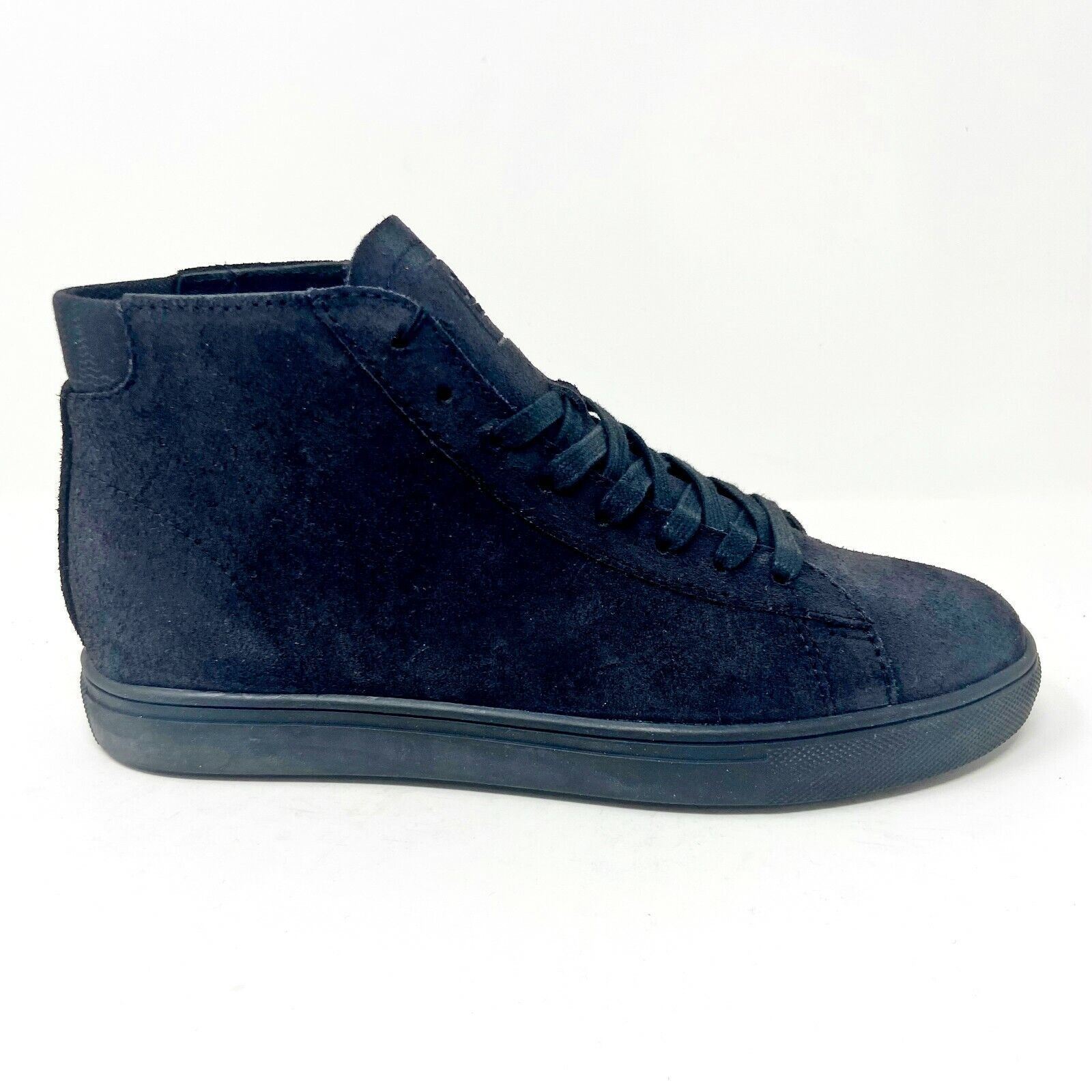 Clae Bradley Mid Black Waxed Suede Camo Mens Premium Casual  display picture 3