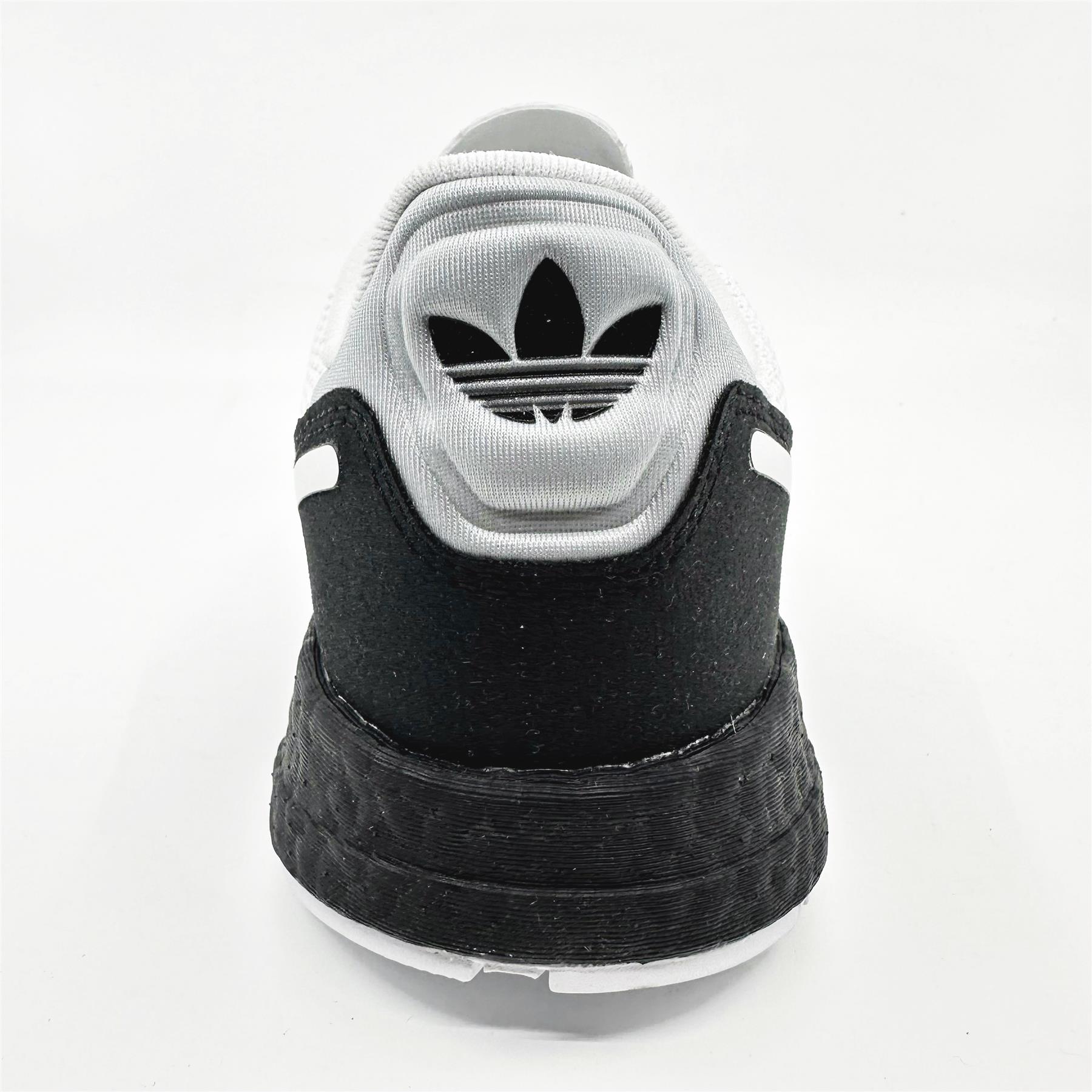 adidas ZX 1K Boost White Black Unisex Kids Athletic Sneaker G58922