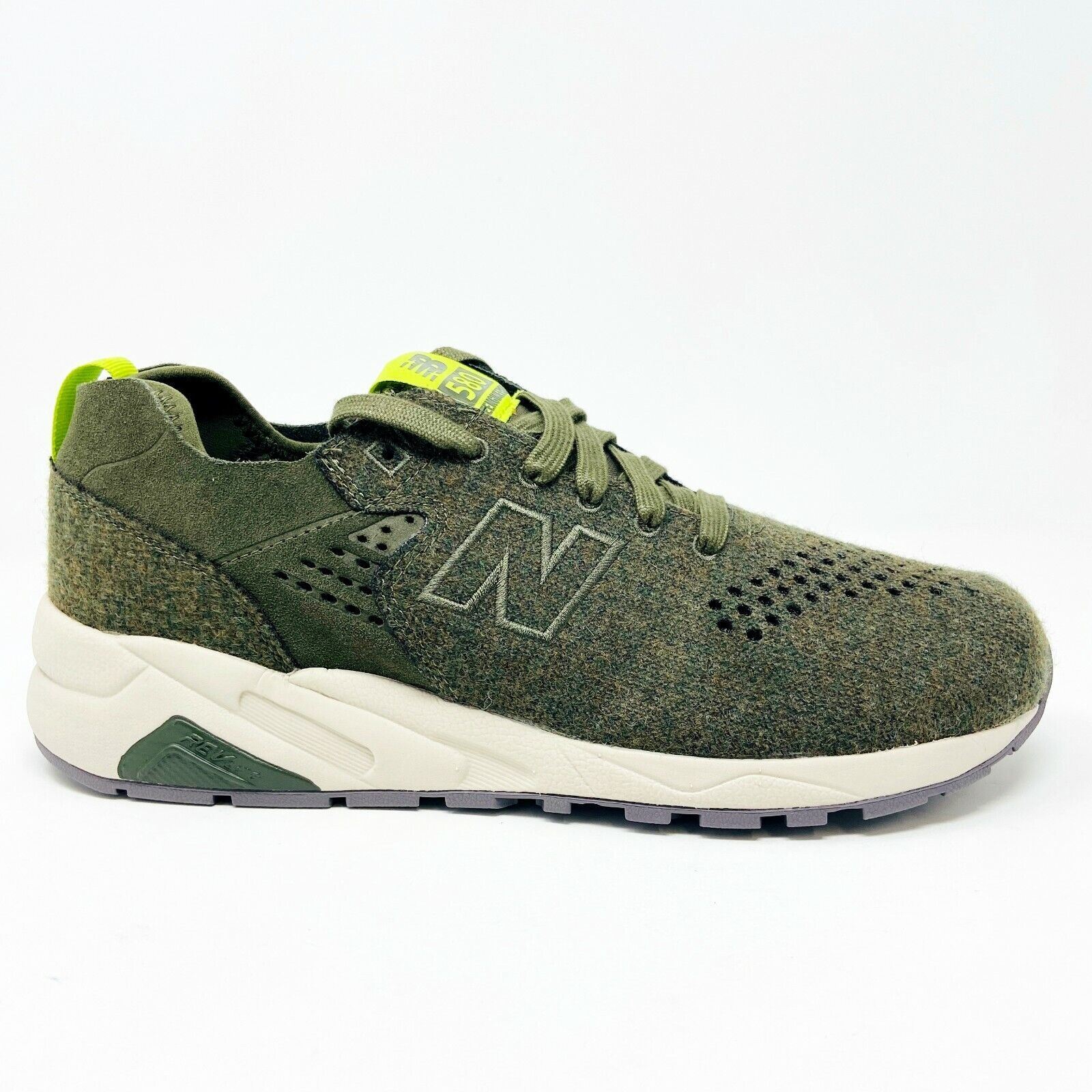 New Balance 580 Classics Retro Wool Olive Green Mens  display picture 1