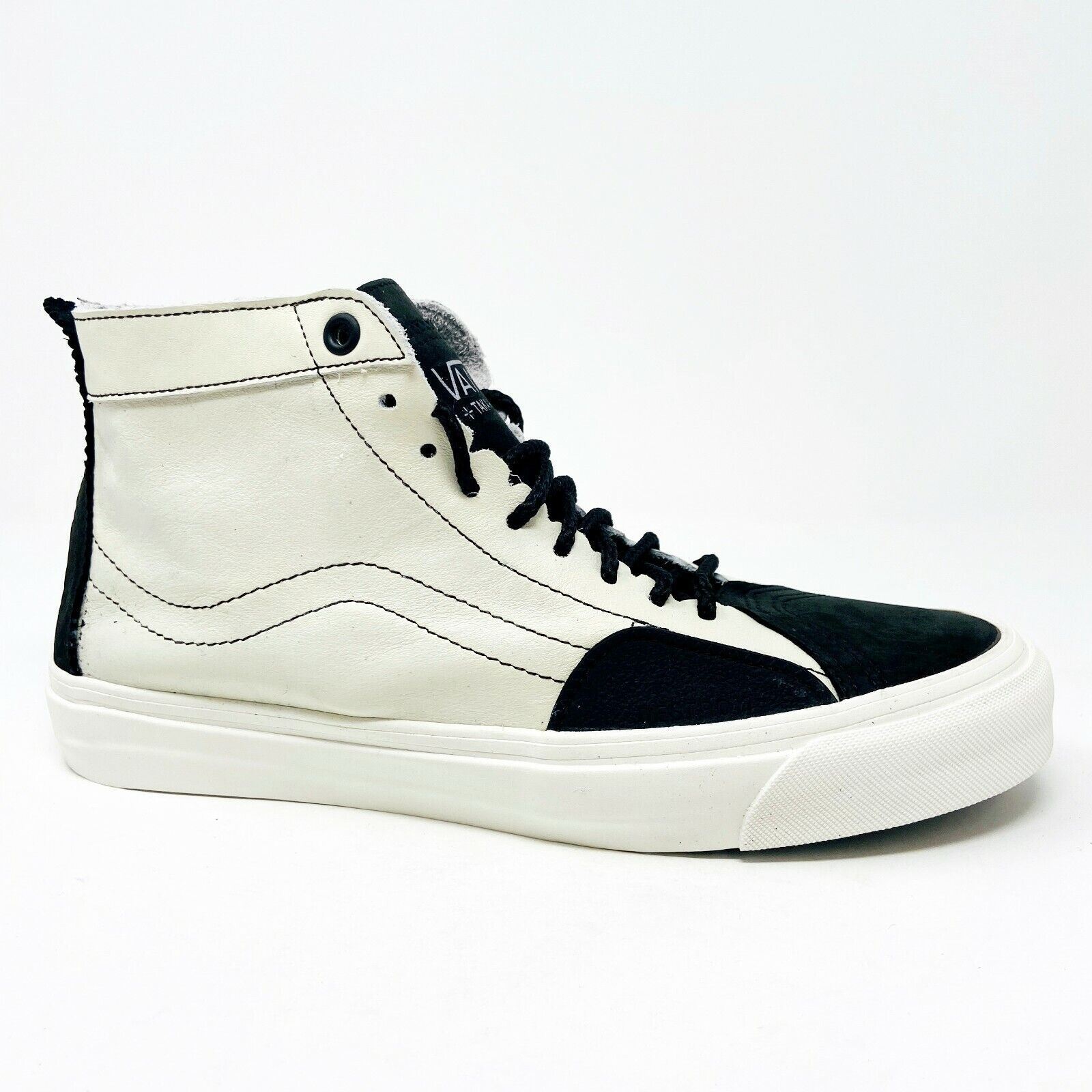taka88です Vans Vault Taka Hayashi Sk8 Hi LX Black Marshmallow Mens Leather