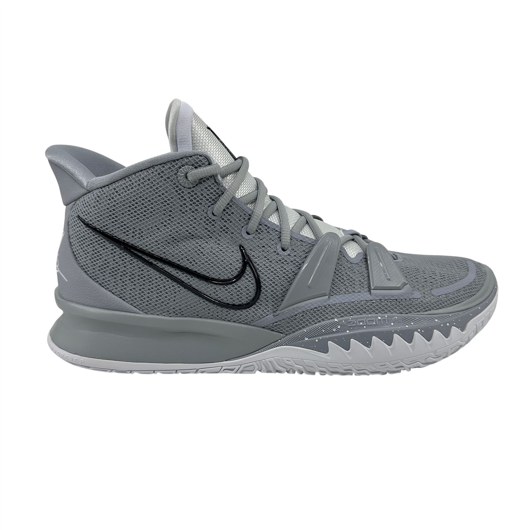 Nike Kyrie 7 TB Promo Wolf Grey Black Mens Athletic Sneaker | eBay