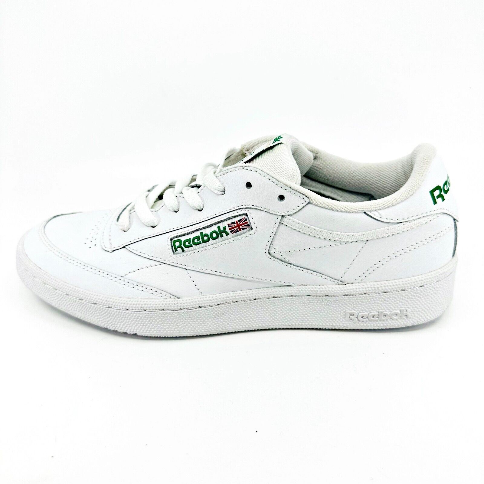 REEBOK★CLUB C 85★兼用★WHITE/GREEN Reebok Club C 85 White Green Retro Mens Size 9 Amputee Left