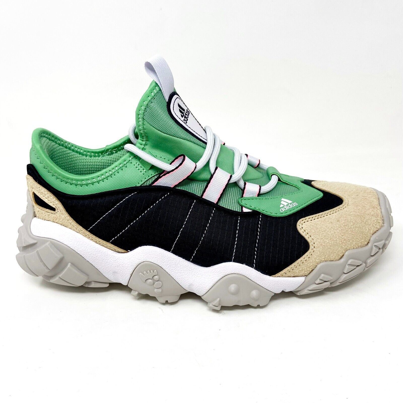 ポプリ　04 Adidas FYW Secant Hyper Pop Green Grey Mens Trail Running Sneakers
