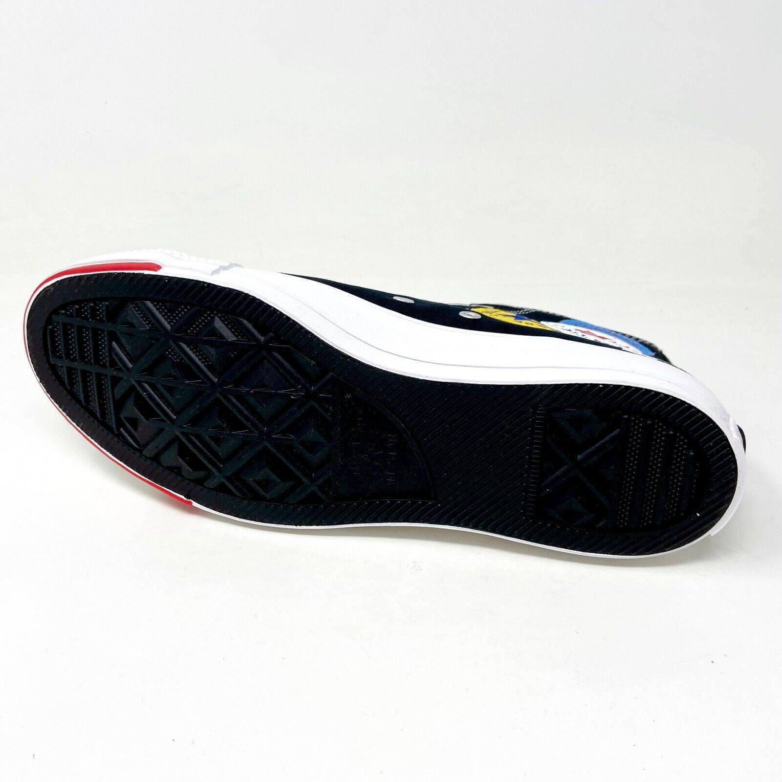 Converse CTAS Hi Logo Play Black University Red Mens Casual  display picture 2