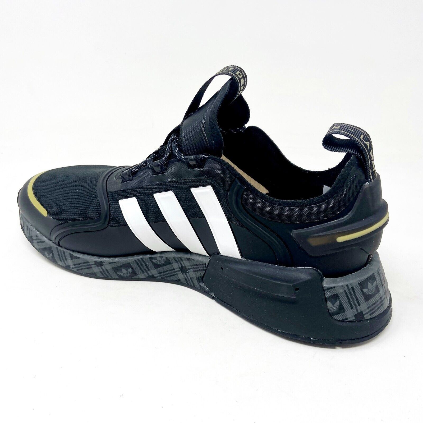 Adidas Originals NMD V3 Black White Gold Mens Running Shoes