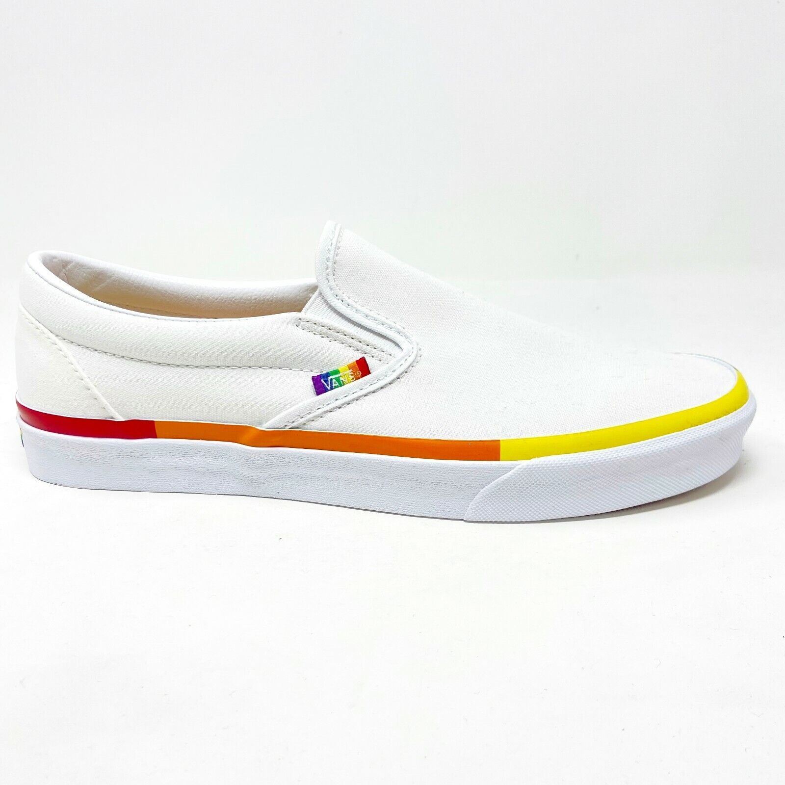Vans Slip-On Pride Rainbow Multi/True White LGBTQ How long does it take Pride Vans to ship? | iMore main image 4