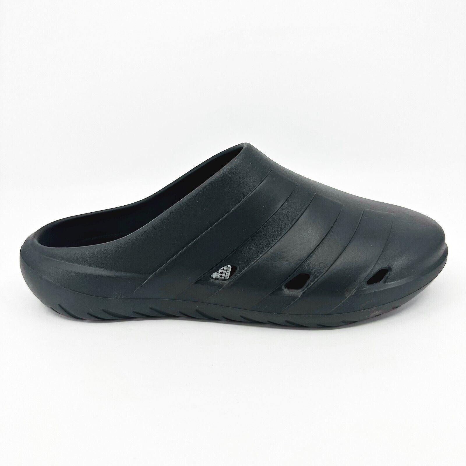Adidas Adicane Clog Carbon Black Mens Slip On Slides Outdoor