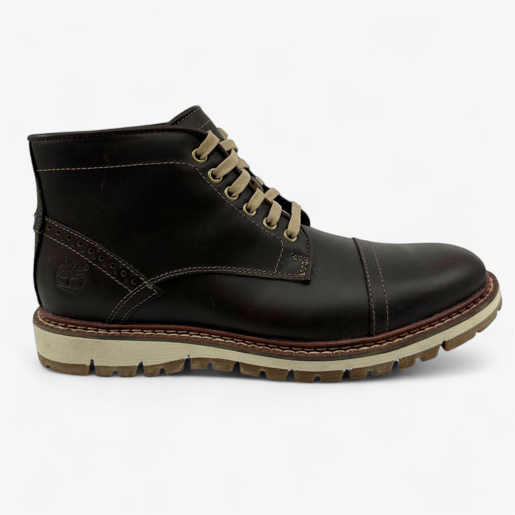 Timberland Britton Hill Dark Brown Gum Mens Boot Chukka | eBay