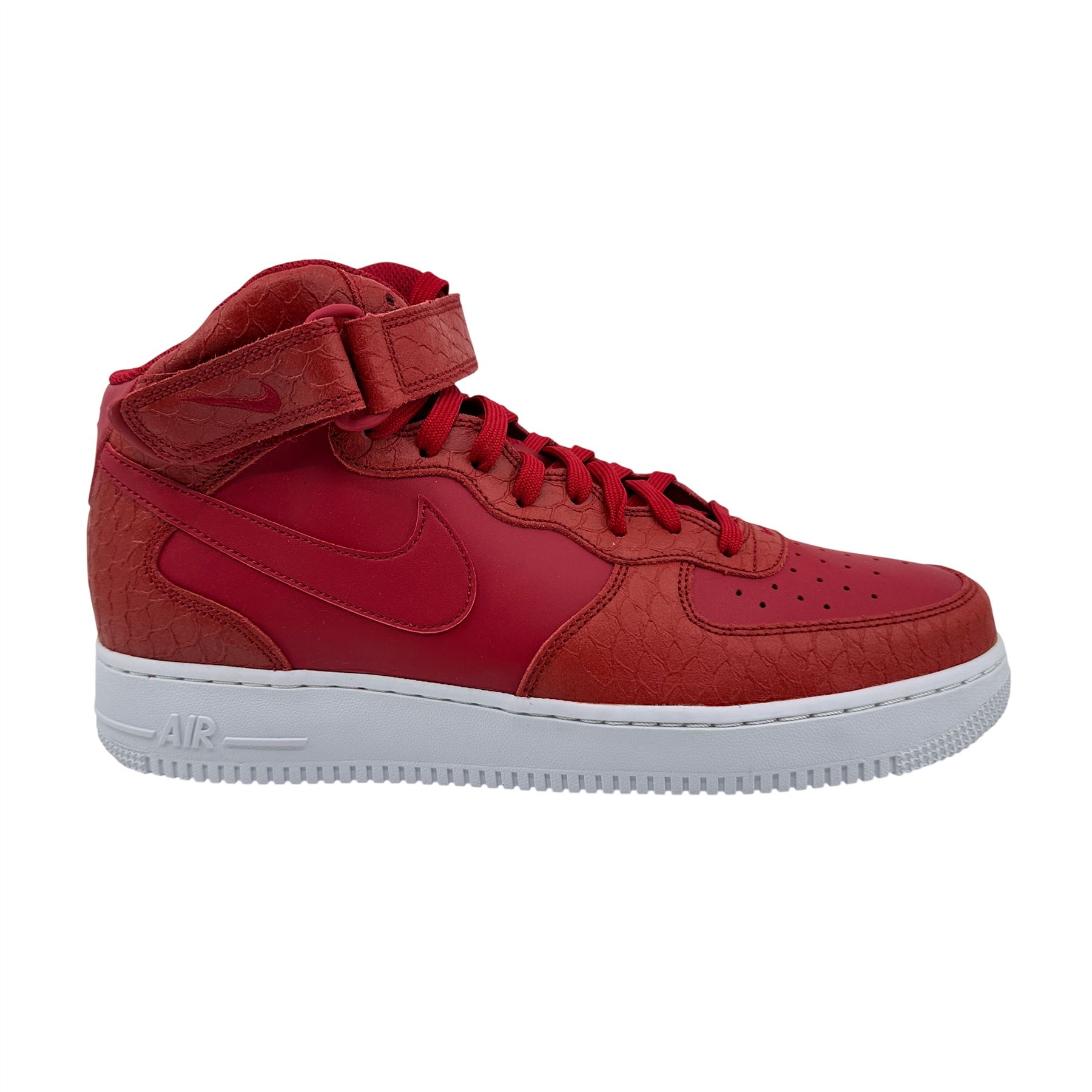 Nike Air Force 1 Mid \'07 LV8 Gym Red White Mens Athletic Python Sneaker Nike Air Force 1 Mid  main image 2