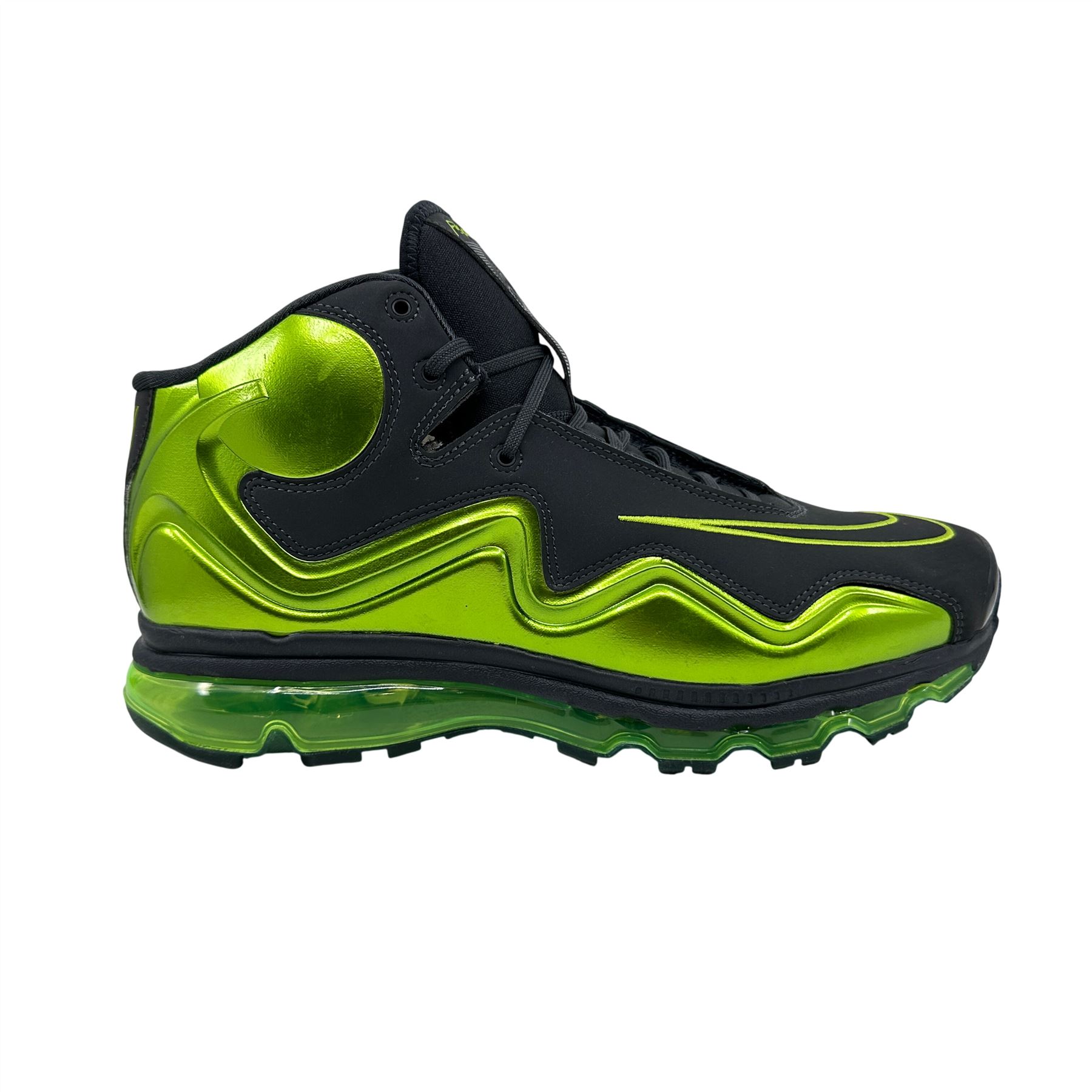 新品☆NIKE AIR MAX FLYPOSITE エアマックス フライポジット Nike Air Max Flyposite Anthracite Brilliant Green Mens Athletic