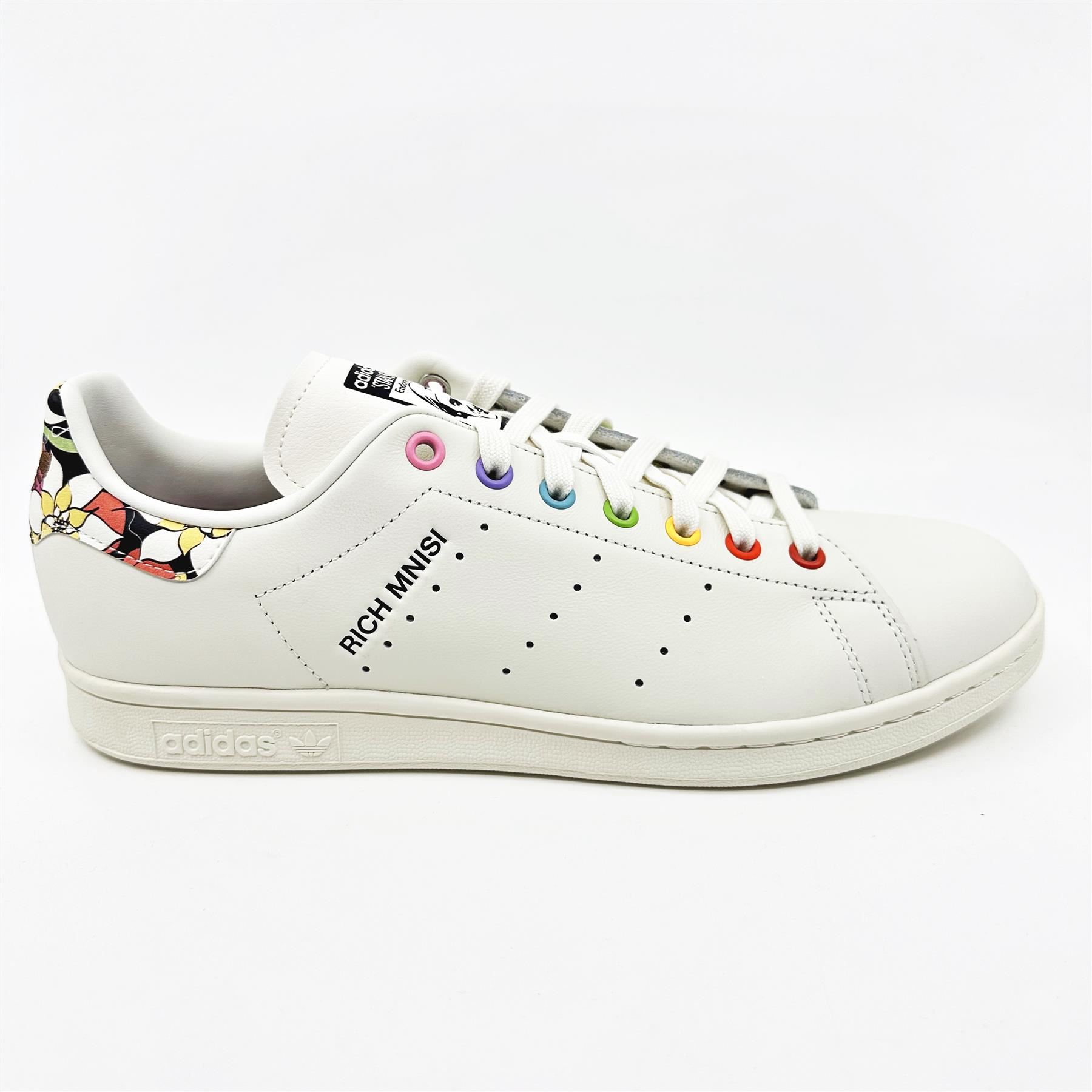 Adidas Stan Smith Pride RM Off White Multicolor Mens Athletic
