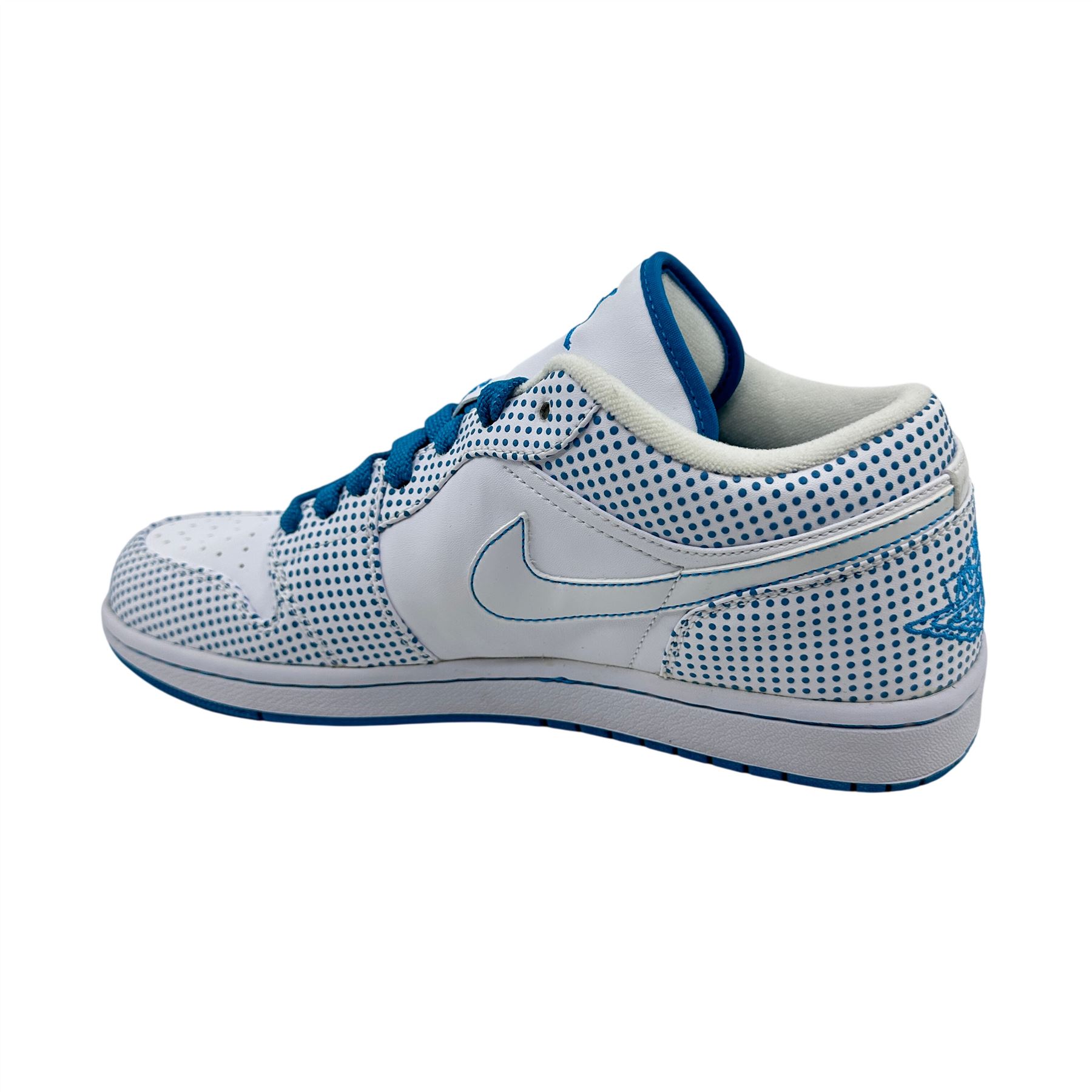 Jordan 1 Phat Low White Laser Blue Mens Athletic Sneaker Jordan 1 Phat Low White Laser Blue Mens Athletic Sneaker | eBay main image 4