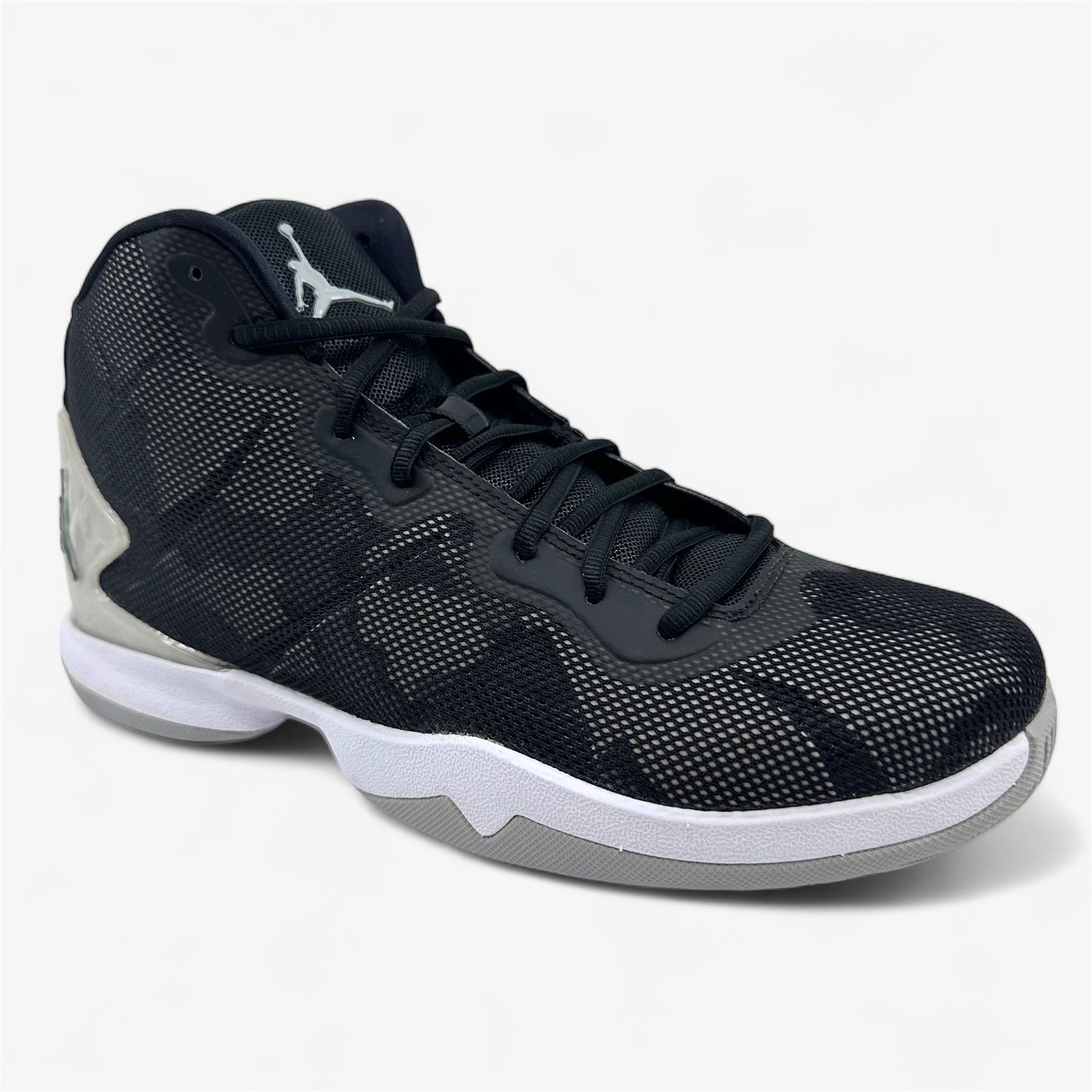 Jordan Super.Fly 4 Black Wolf Grey Infrared 23 Mens Athletic 
