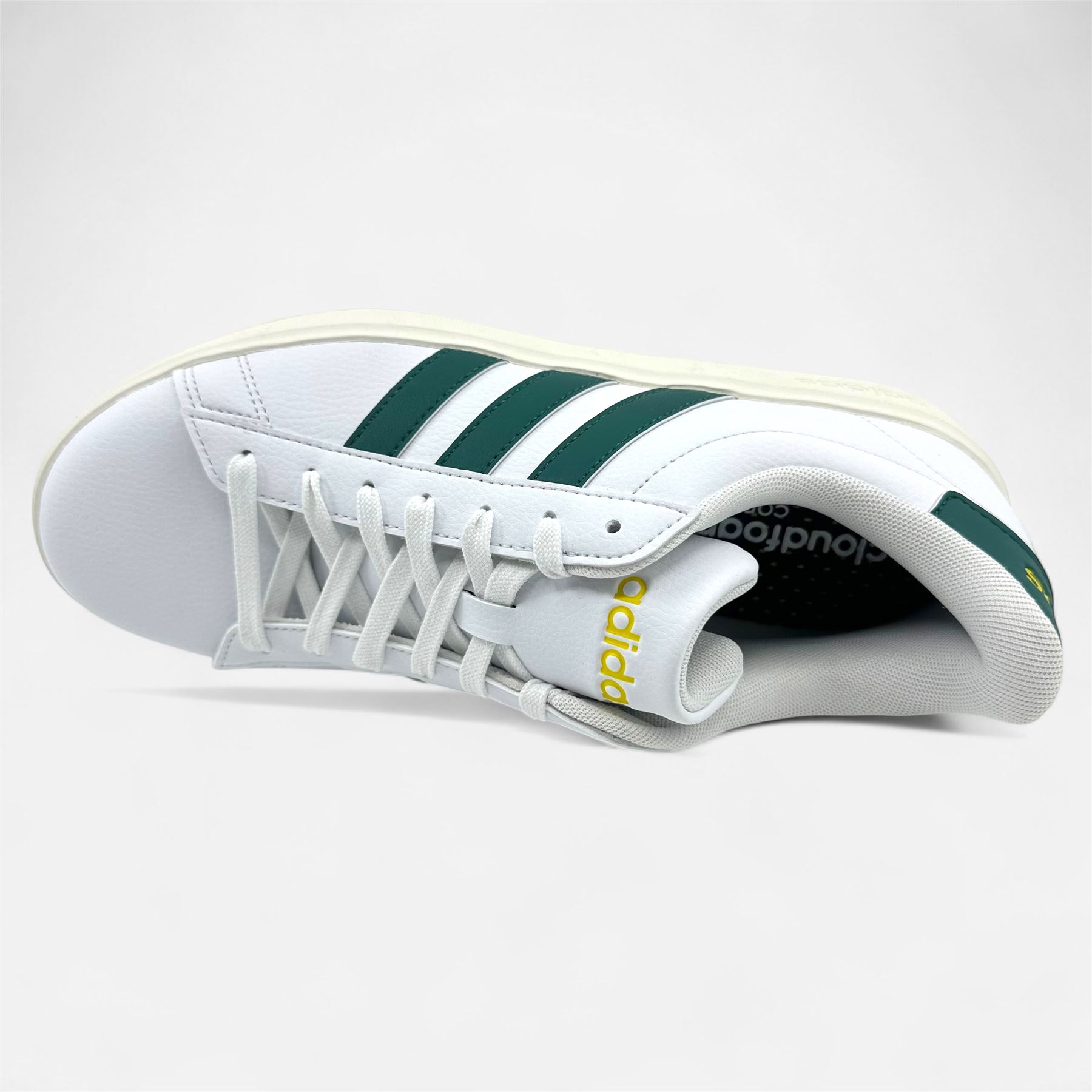 Adidas Men\'s Grand Court 2.0 \'Cloud White Collegiate Green\' Shoes Size 11 Adidas Men main image 4