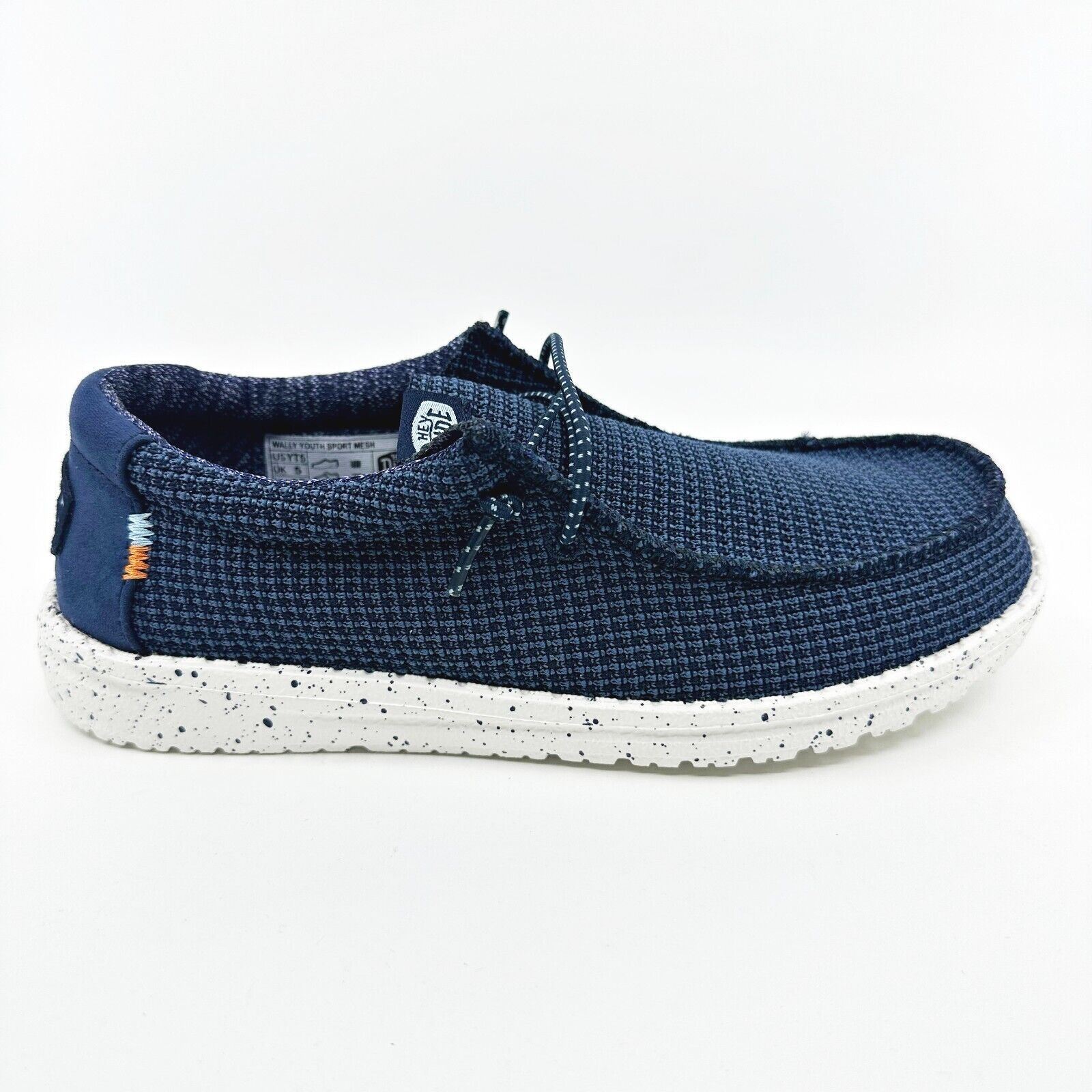 NWT Hey Dude Wally Knit Slip-On Shoes in Blue Men main image 3