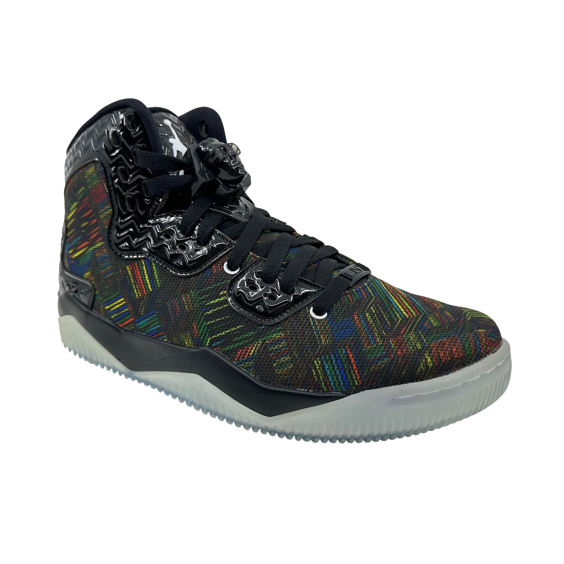 Jordan Spike Forty BHM Black White Volt Mens Black History  display picture 2