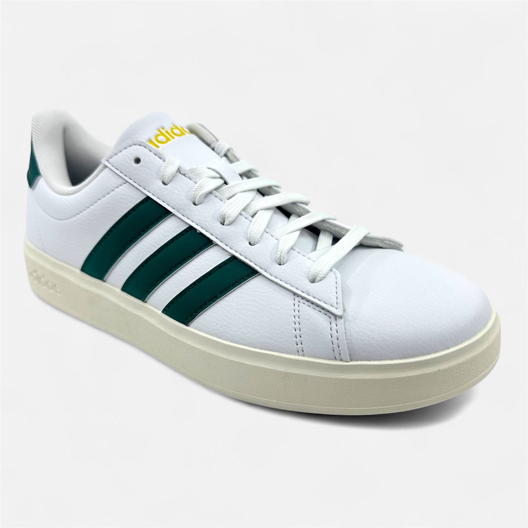 Adidas Grand Court 2.0 Cloud White Collegiate Green Mens  display picture 2