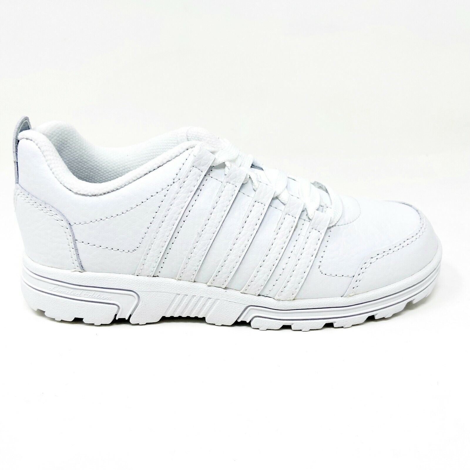 K-Swiss Cracen Triple White Child Kids Casual Sneakers 52029101 - Picture 7 of 7