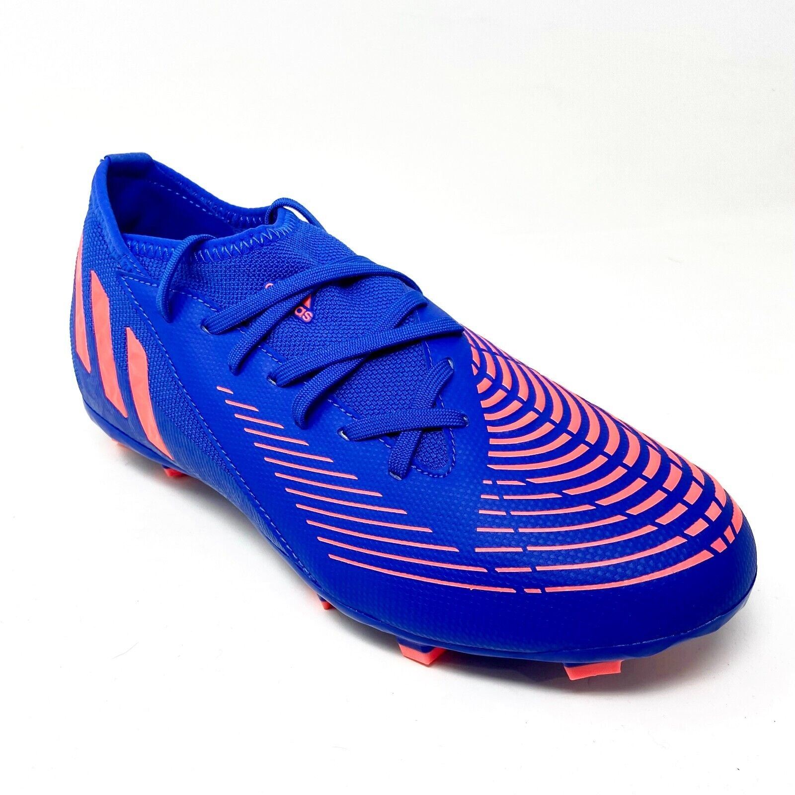 Adidas Predator Edge.3 FG Blue Youth Turf Soccer Cleats GW2361 | eBay