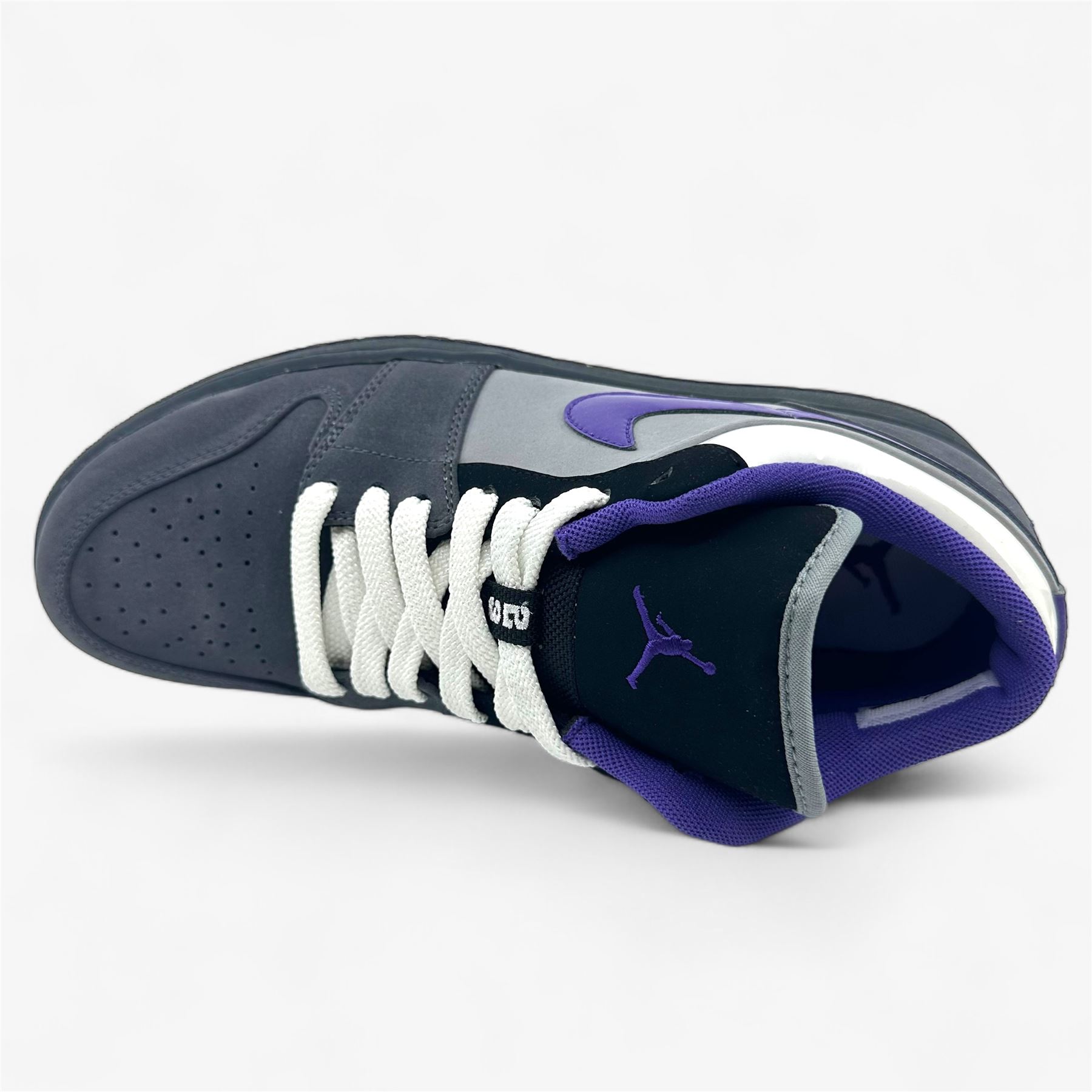 Jordan 1 Phat Low Anthracite Purple White Mens Athletic  display picture 3