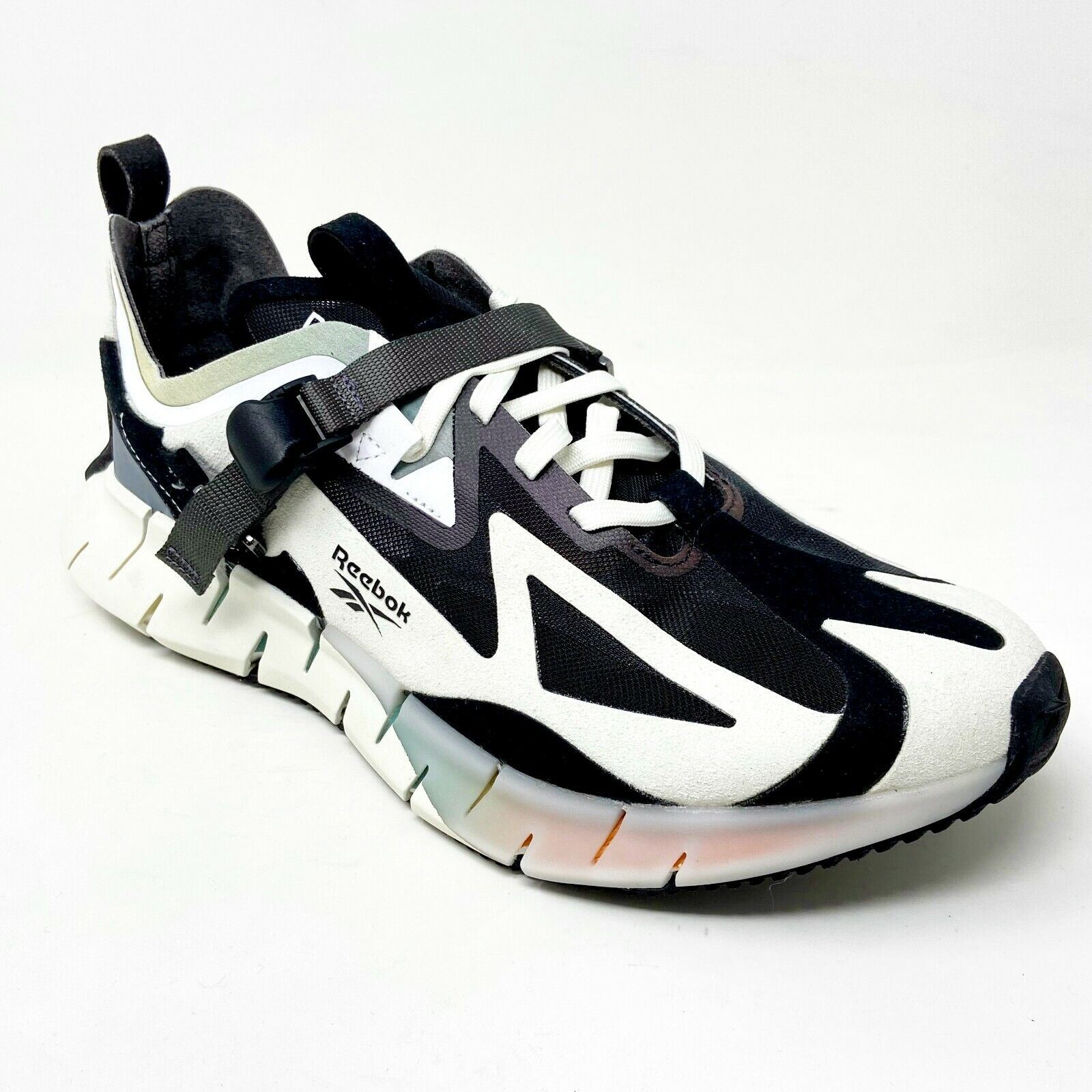 Reebok Zig Kinetica Concept Type 1 White Black Mens Running