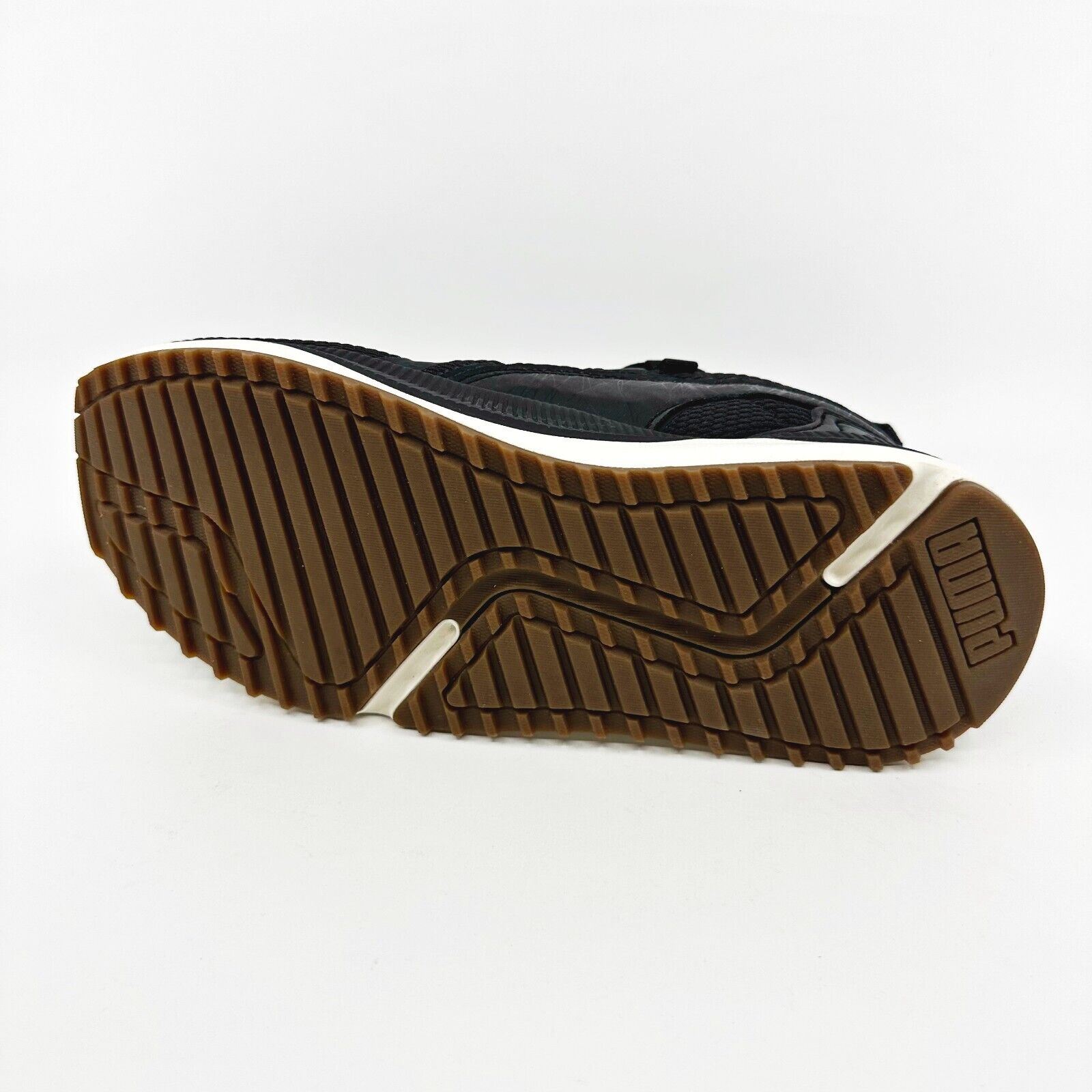 PRIMA FORMA レザースニーカー Puma Pacer Future Street Luxe Black Frosted Ivory Womens Sneakers