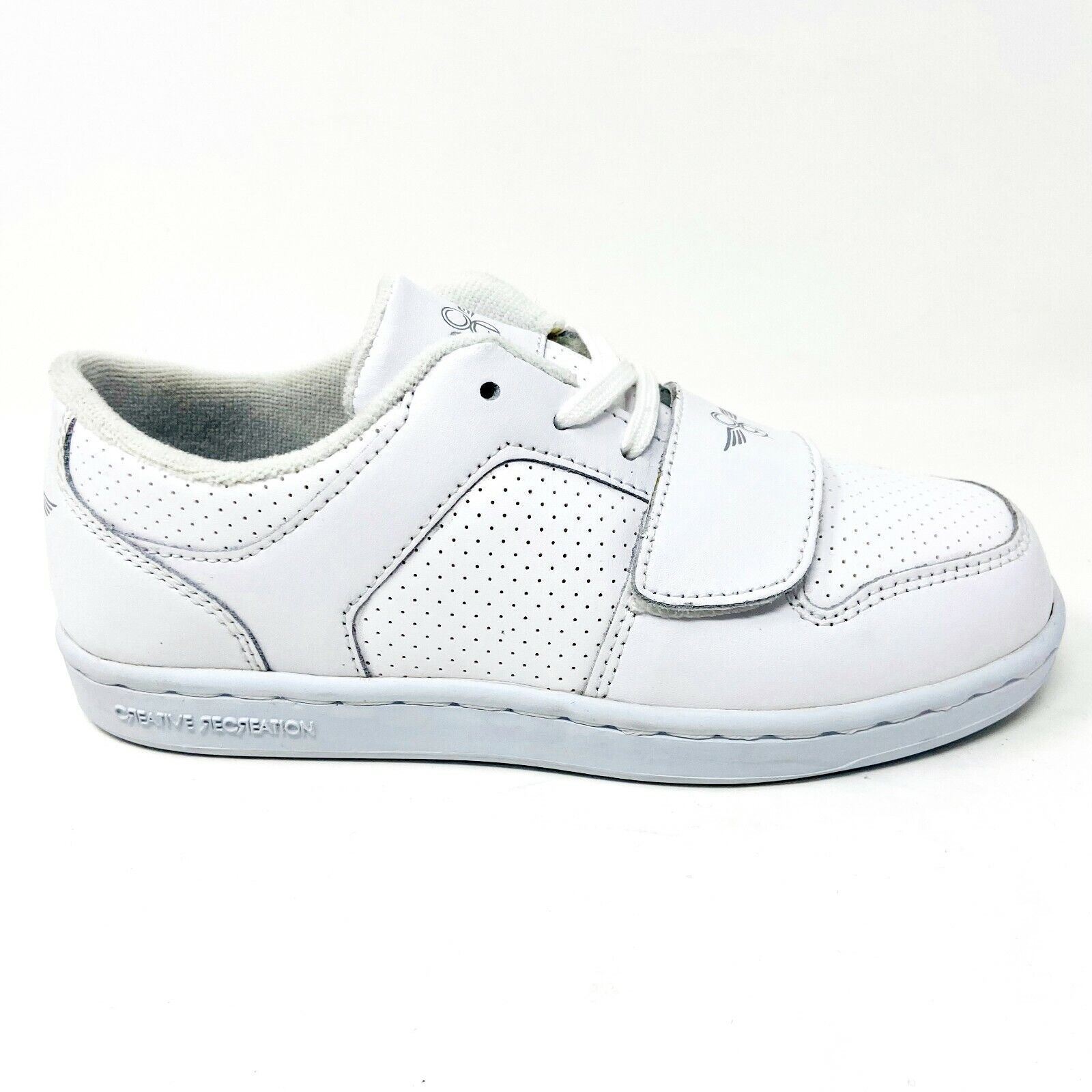 Creative Recreation Cesario Lo White Kids Youth Low Top Casual Creative Recreation Cesario Lo White Kids Youth Low Top Casual