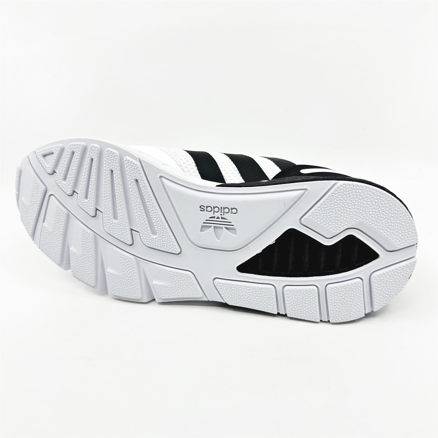 adidas ZX 1K Boost White Black Unisex Kids Athletic Sneaker G58922