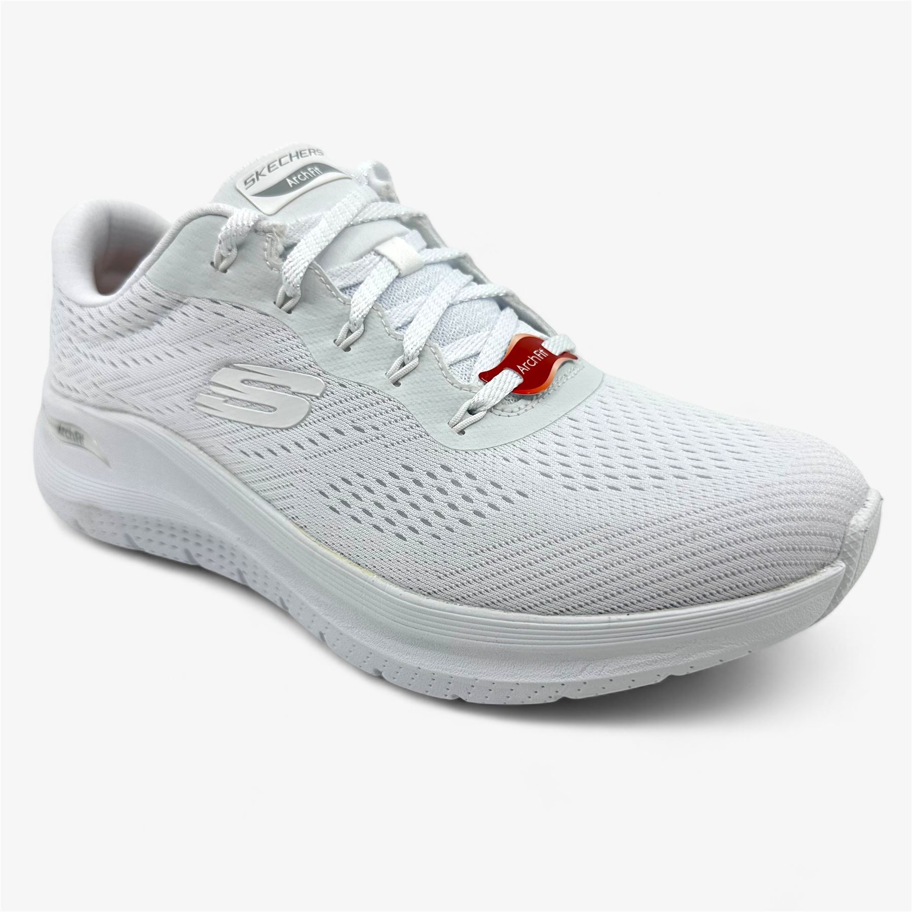 Skechers Mens Arch Fit Sneaker‎ US 9 EUR 42.5 White Textile Upper Shoes SKECHERS MEN main image 2