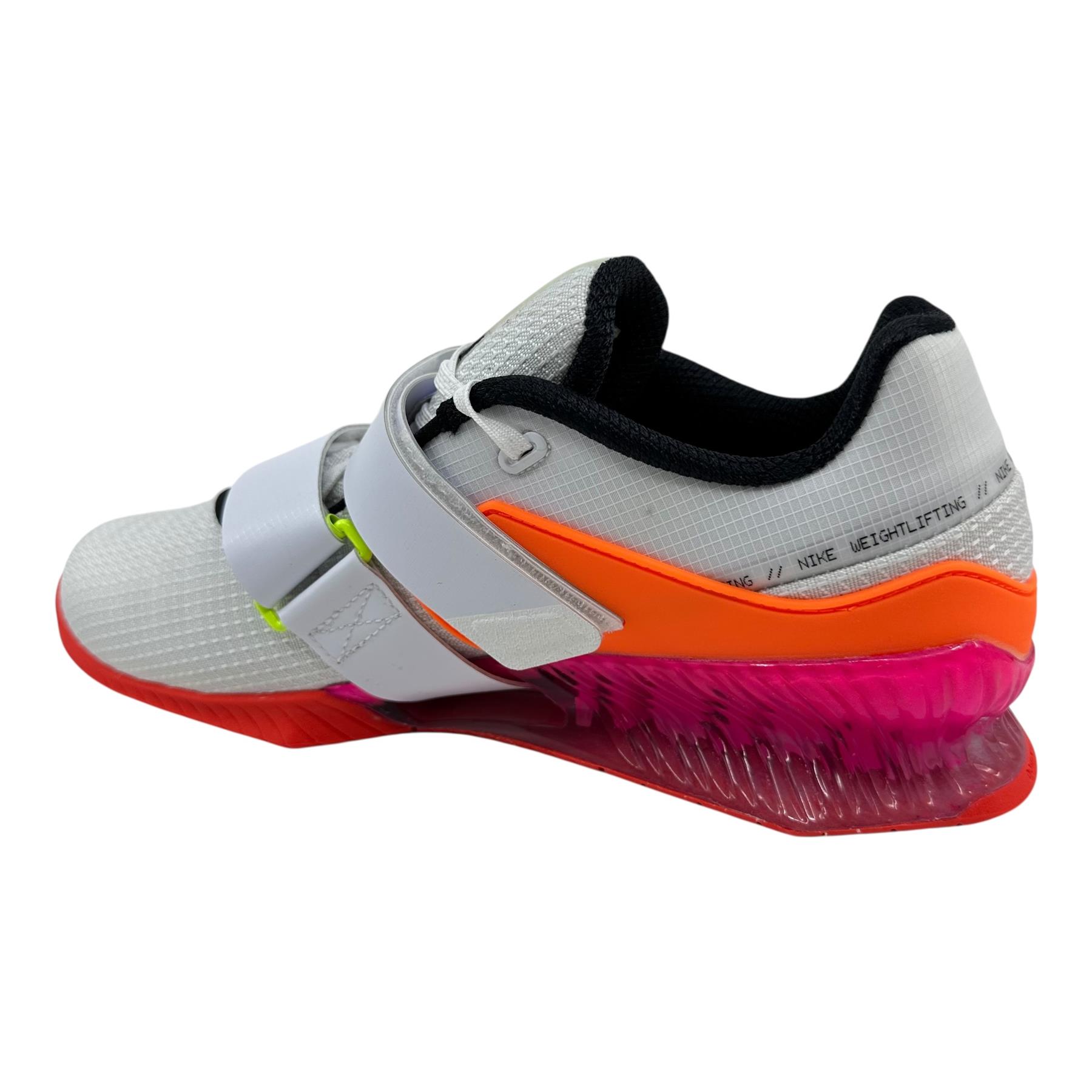 Nike Romaleos 4 SE White Black Bright Crimson Mens Athletic