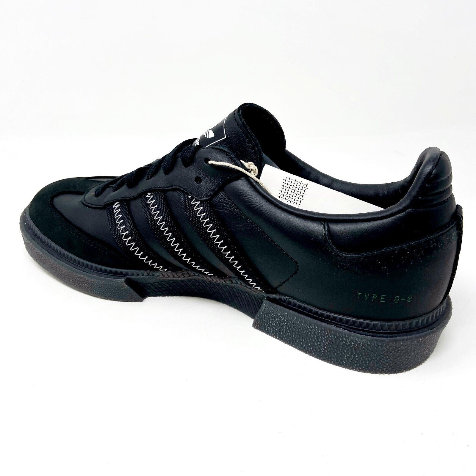 OAMC ブラック　メンズS Adidas Type O-8 OAMC Triple Black Mens Leather Lifestyle Sneakers