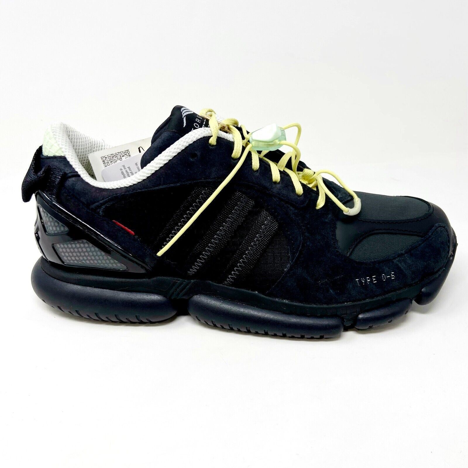 Adidas Type O-6 OAMC Core Black Mens Size 5.5 Lifestyle Sneakers